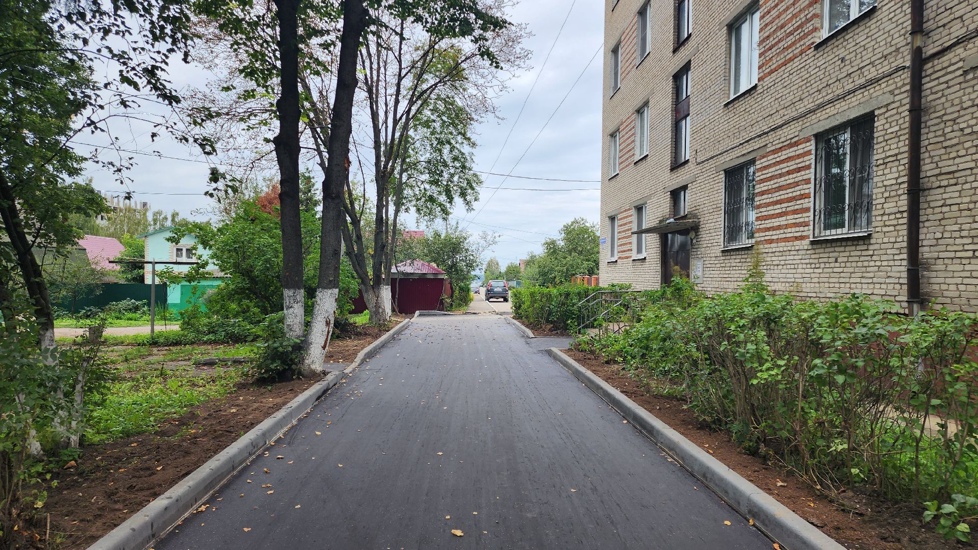 Кашира, благоустройство, дворы, парковки, асфальт