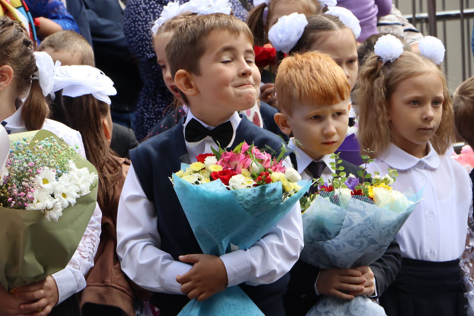 Серебряные Пруды, первоклассники, 1 сентября, образование