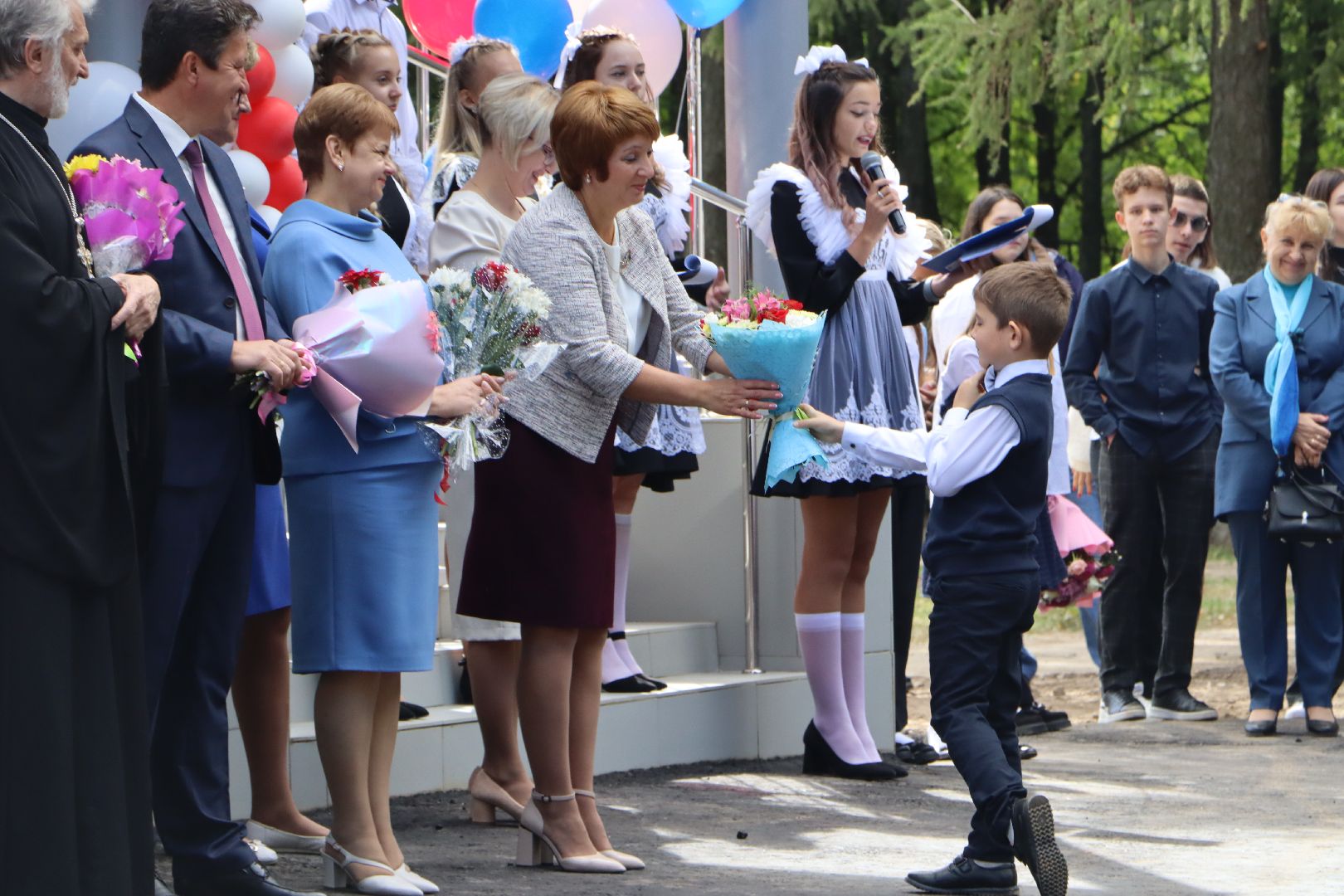 Серебряные Пруды, первоклассники, 1 сентября, образование