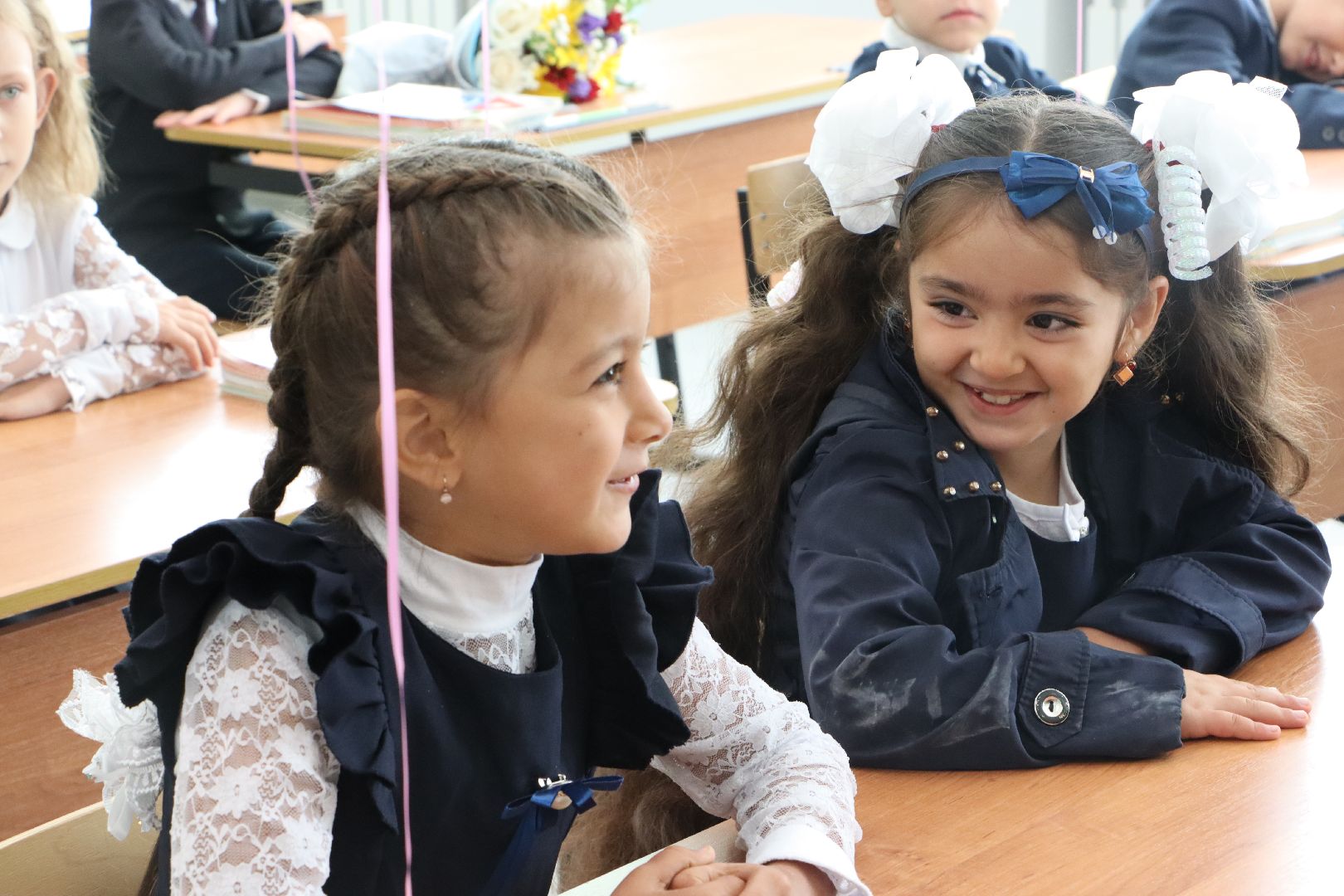 Серебряные Пруды, первоклассники, 1 сентября, образование