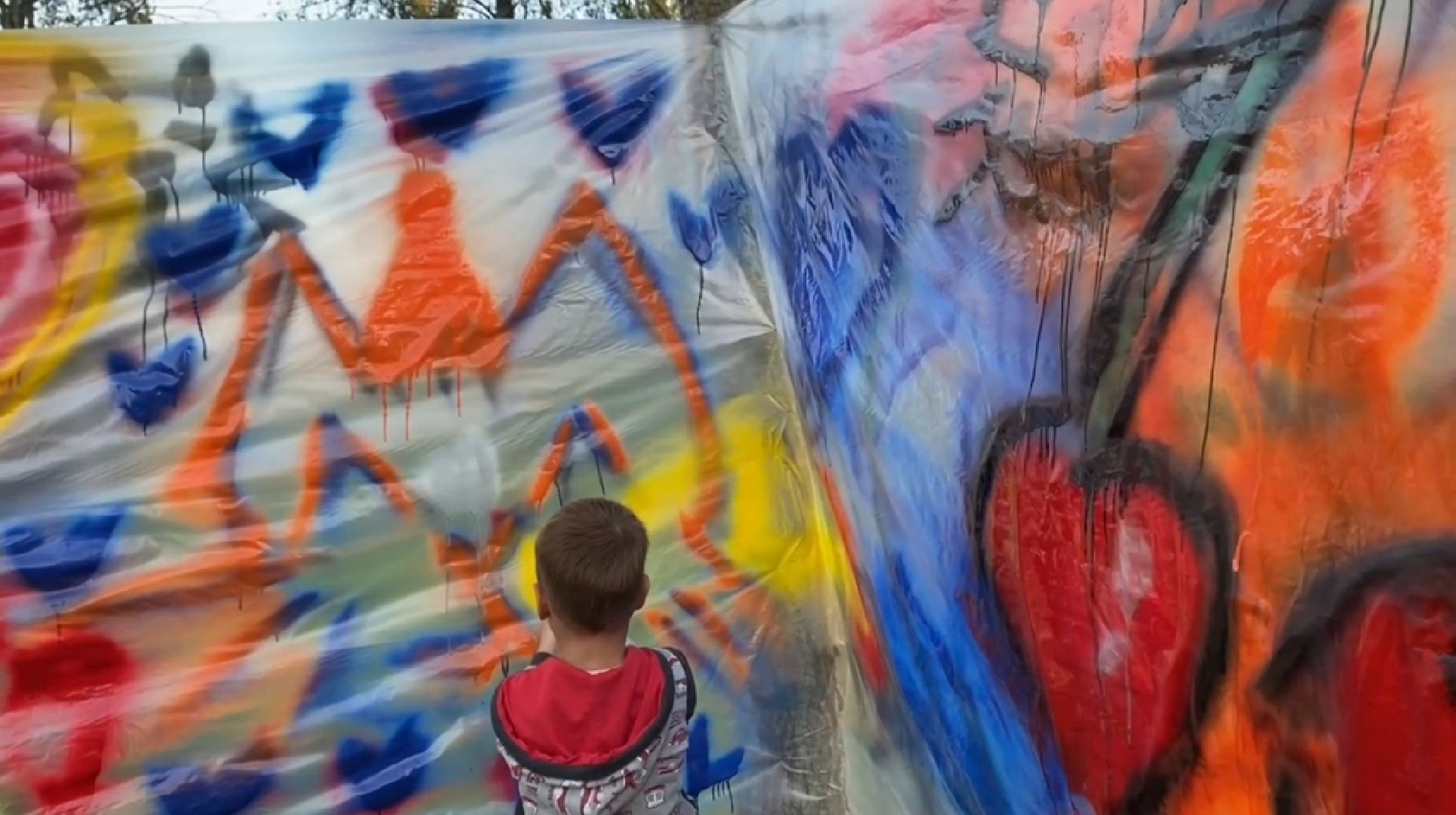 #целлографити, #искусство, #парксолнечныйберег, #талдомскийокруг, #рисование