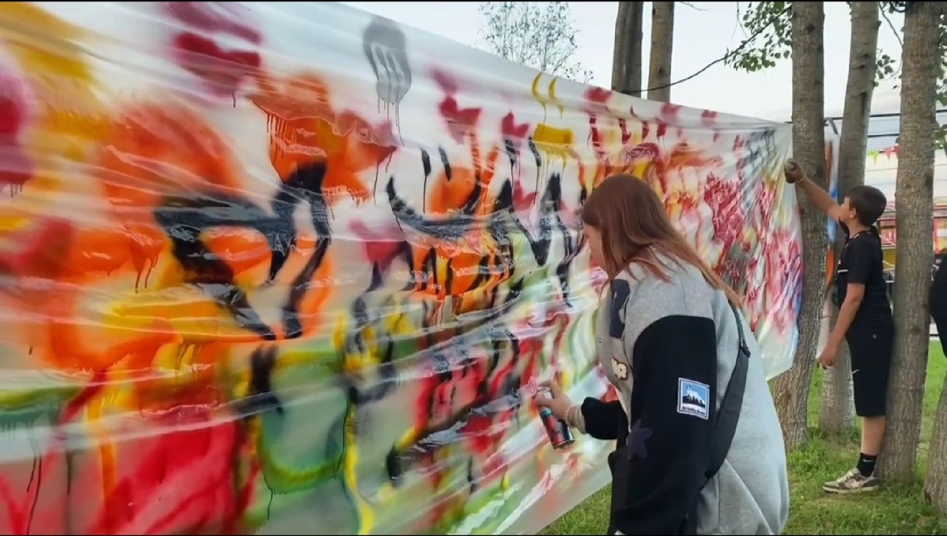 #целлографити, #искусство, #парксолнечныйберег, #талдомскийокруг, #рисование