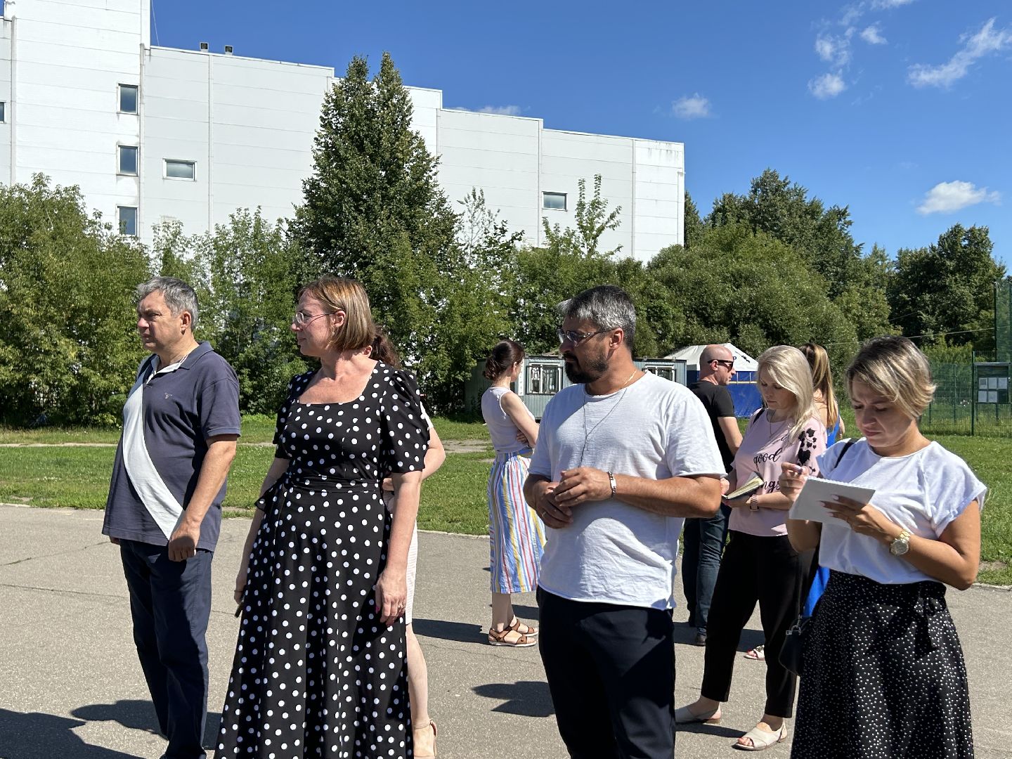 подготовка, День города, Фрязино, мероприятие