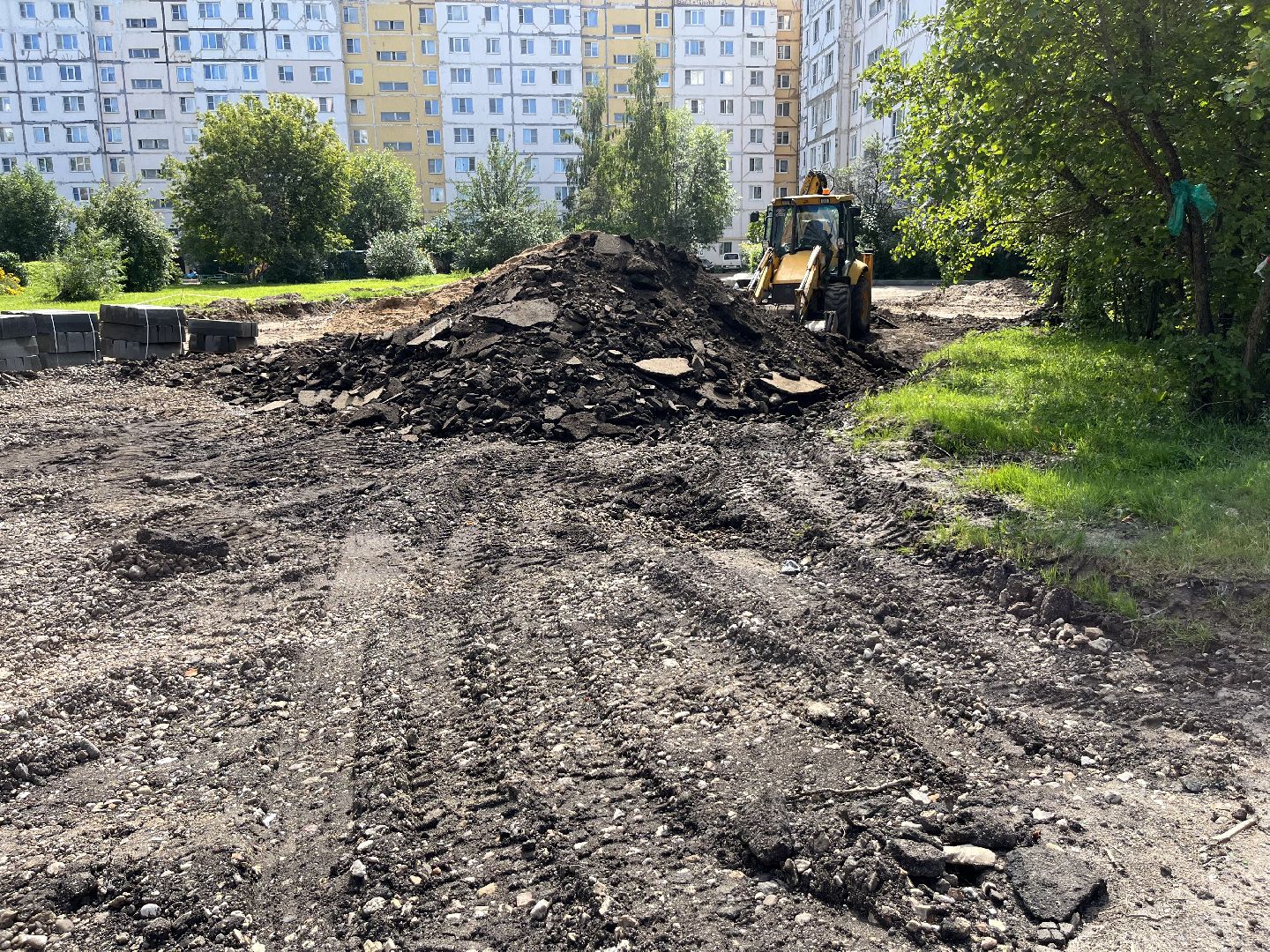 наро-фоминск, благоустройство, парковка у дома, комфортное Подмосковье