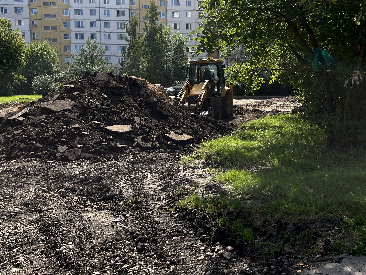 наро-фоминск, благоустройство, парковка у дома, комфортное Подмосковье