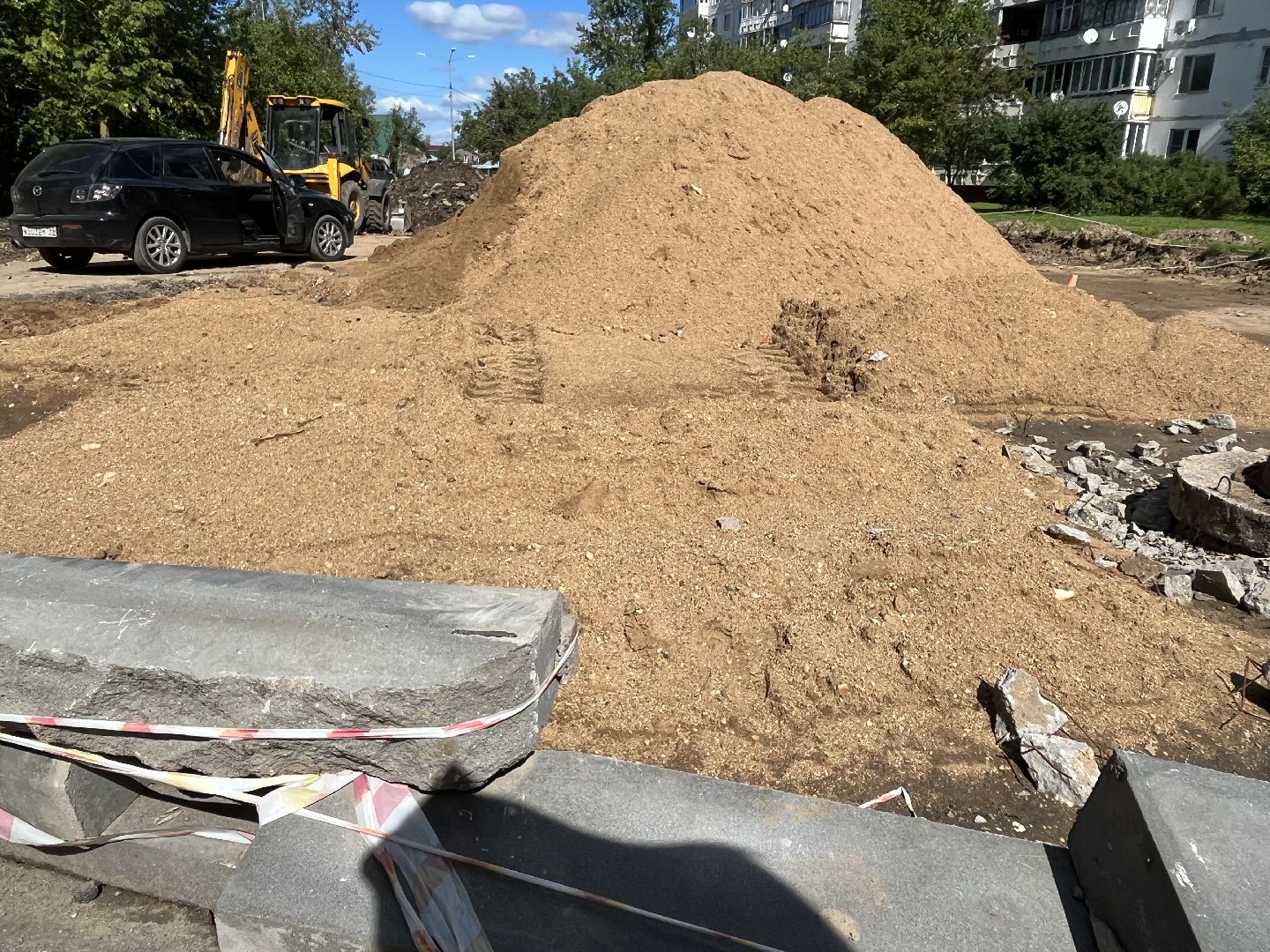 наро-фоминск, благоустройство, парковка у дома, комфортное Подмосковье