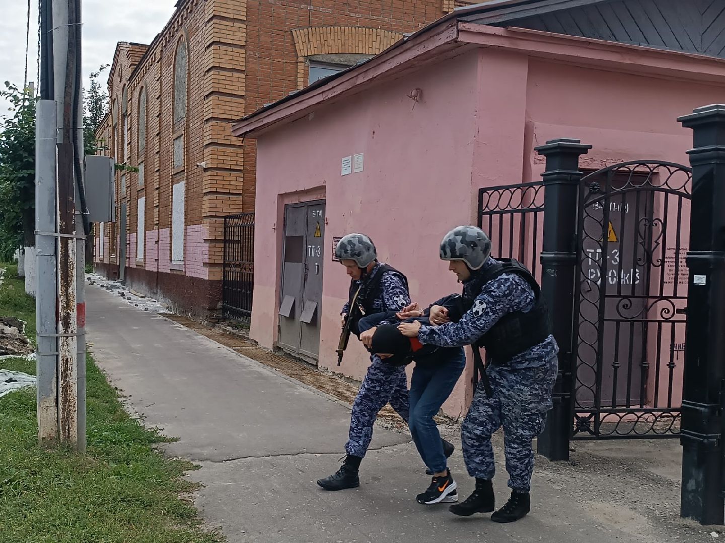 Егорьевск, антитеррор, учения, дети, школа,