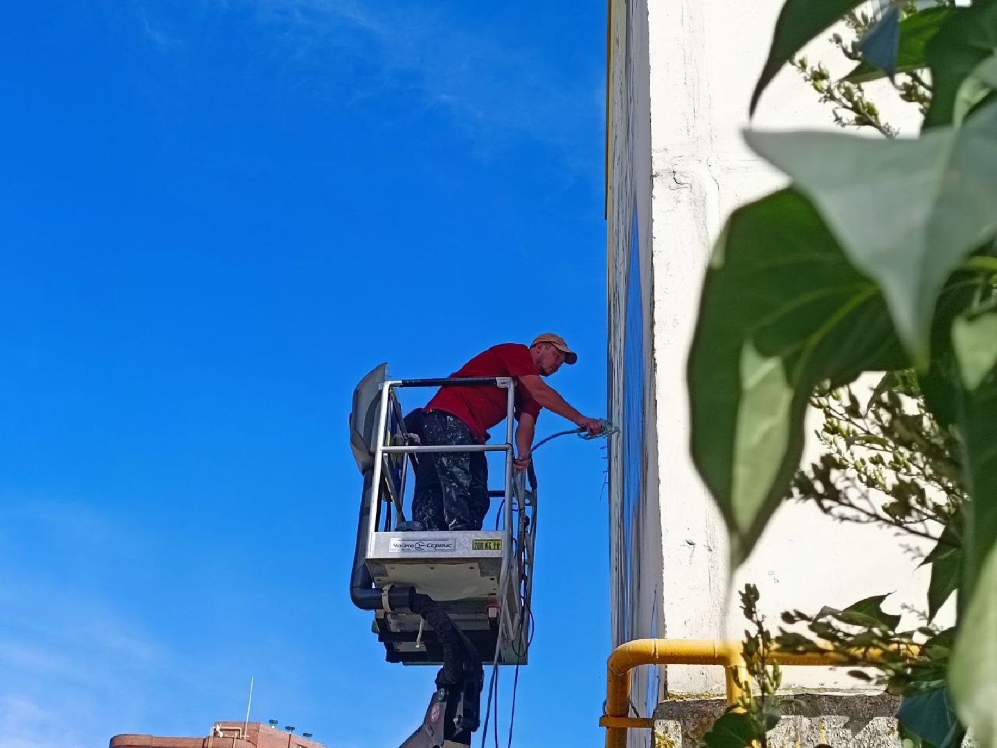 Можайск, Можайский городской округ, Подмосковье, Лица Победы, герой, Великая Отечественная война, граффити, проект, рисунок, Росмолодёжь