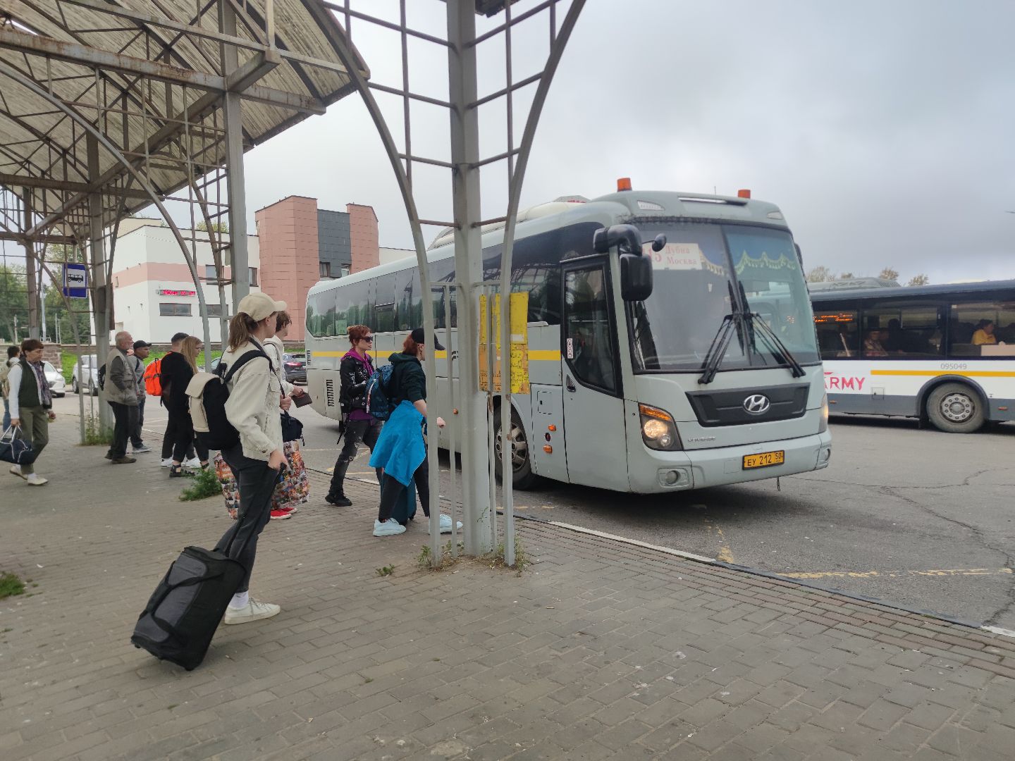Новый автобус, междугородние перевозки, транспортная компания, Дубна