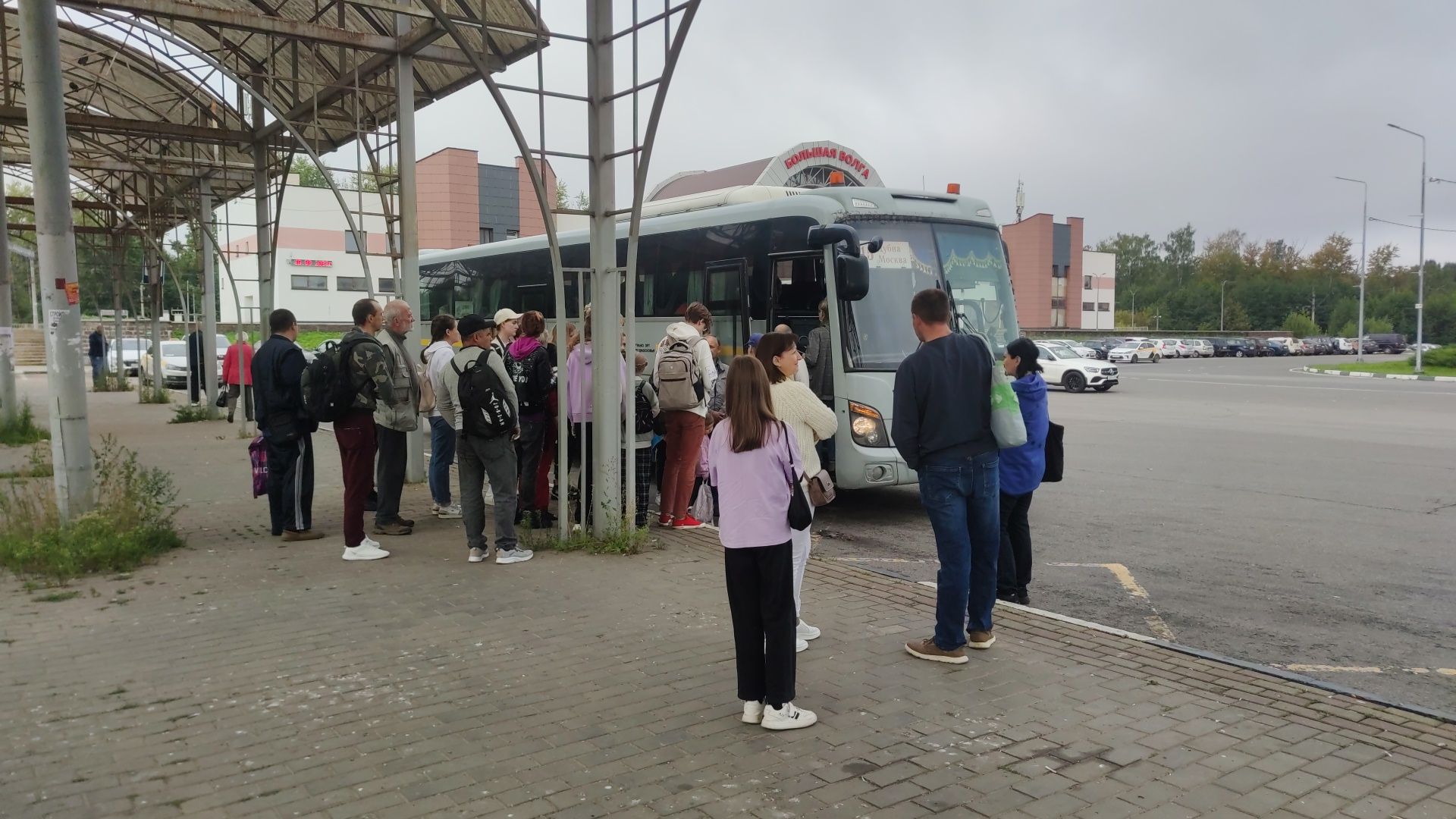 Новый автобус, междугородние перевозки, транспортная компания, Дубна