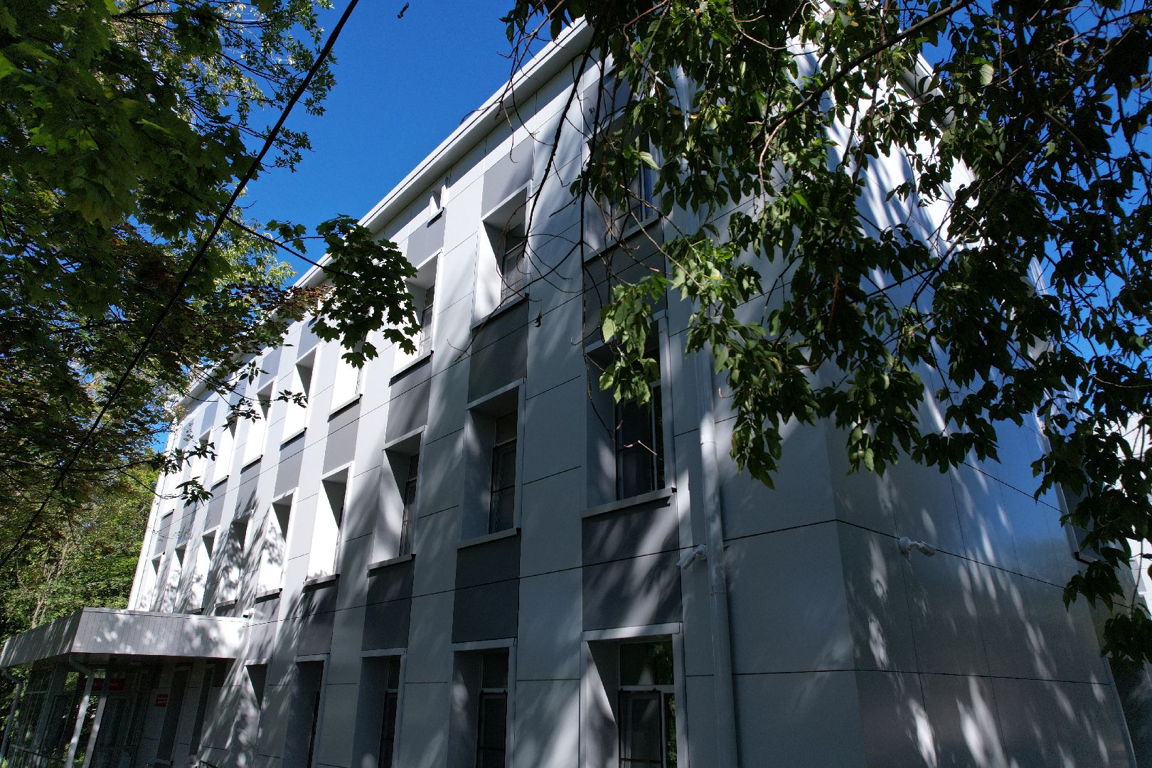 поликлиника, здоровье,медицина, видео с коптера,