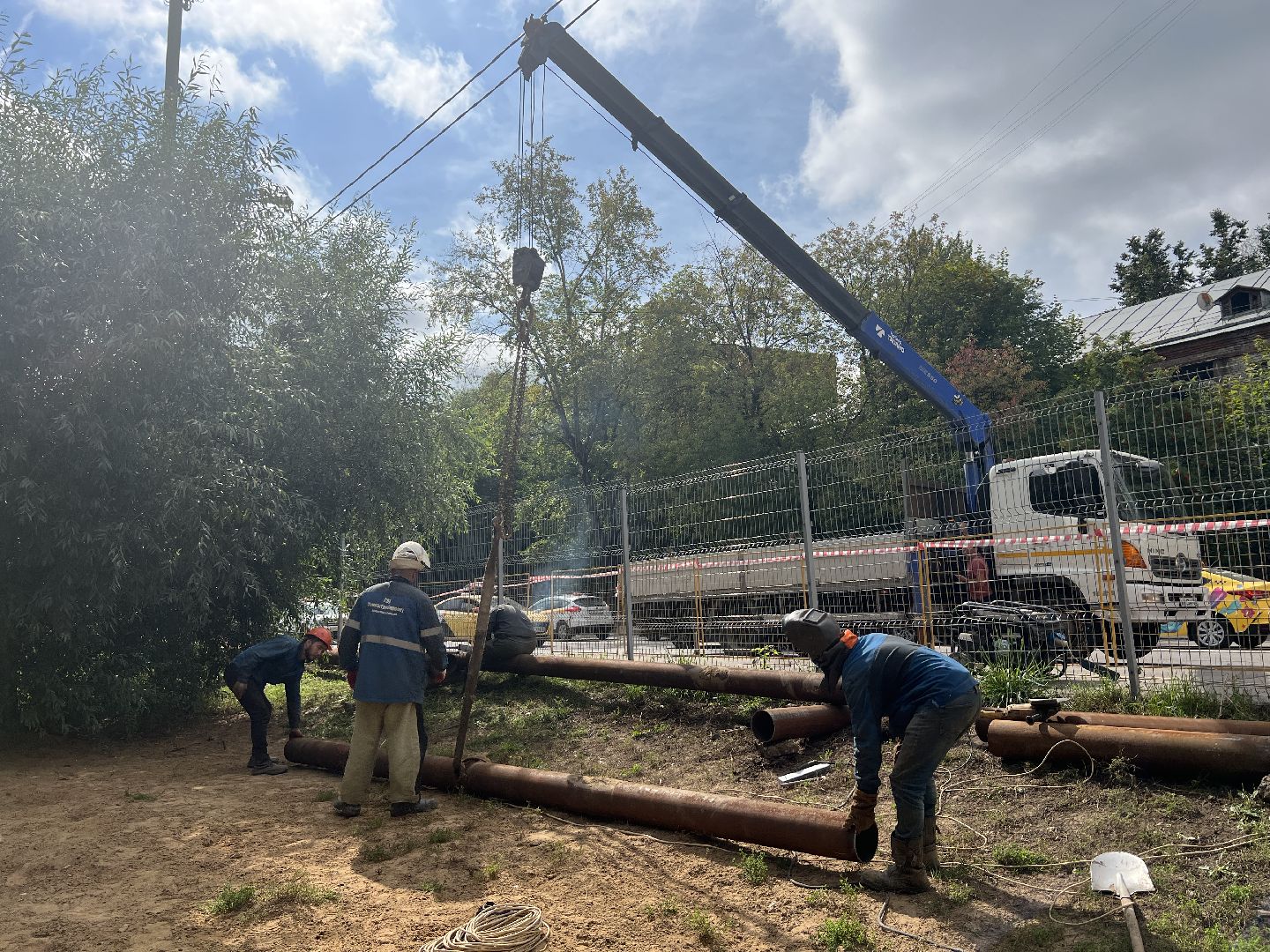 Химки, Левобережный, водоснабжение, теплосеть