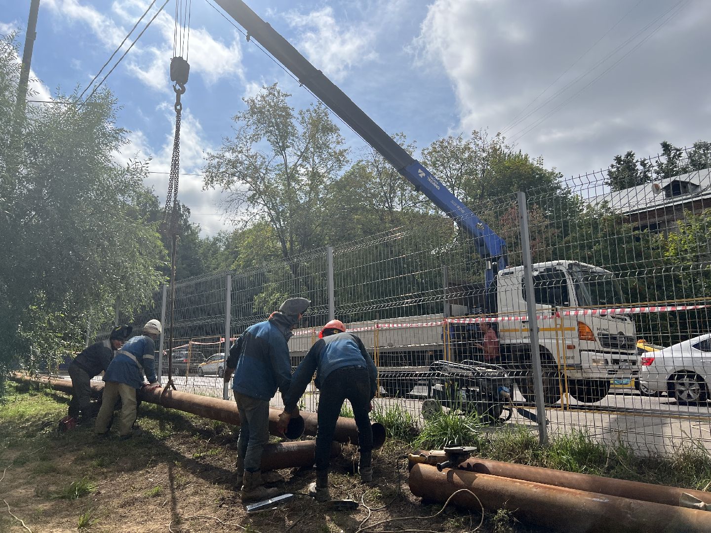 Химки, Левобережный, водоснабжение, теплосеть