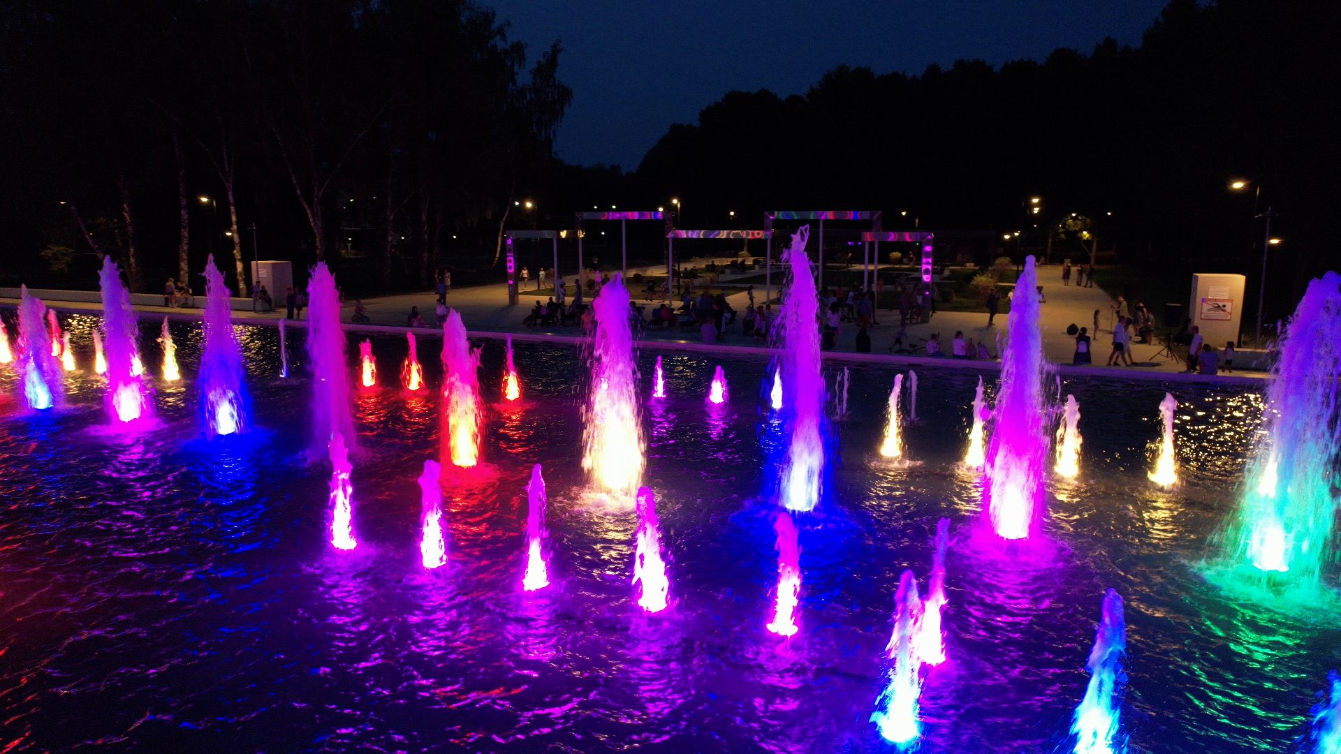 фонтан, пущино,туризм, видео с коптера,