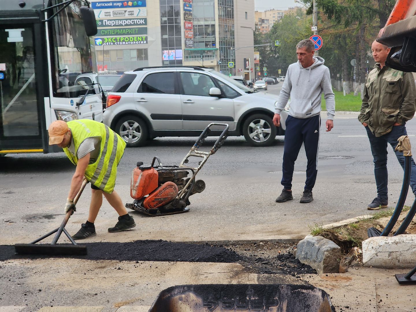 ремонт, светофор, благоуйстройство,