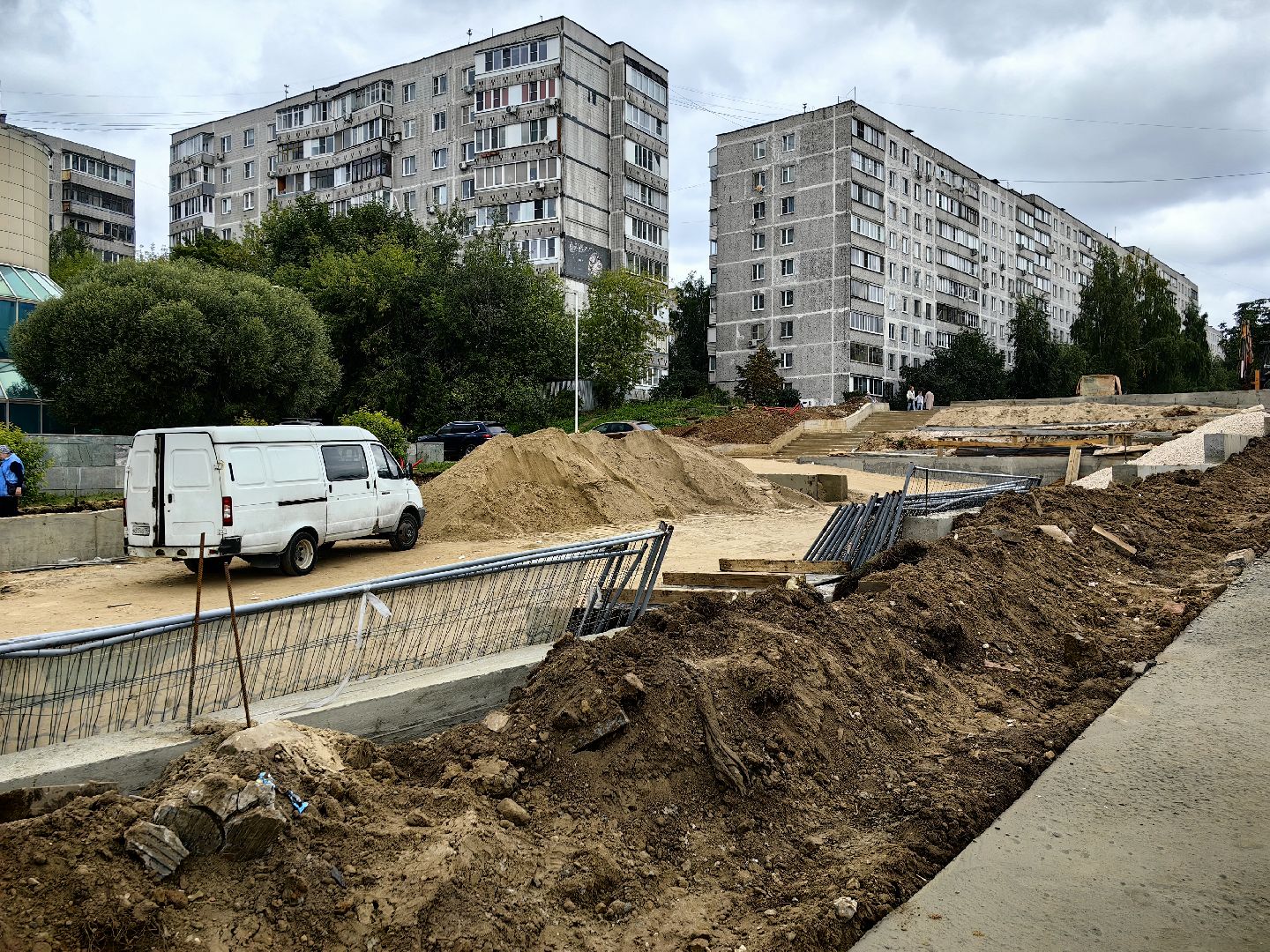 Проспект, комфорт, ремонт, лестница, сквер