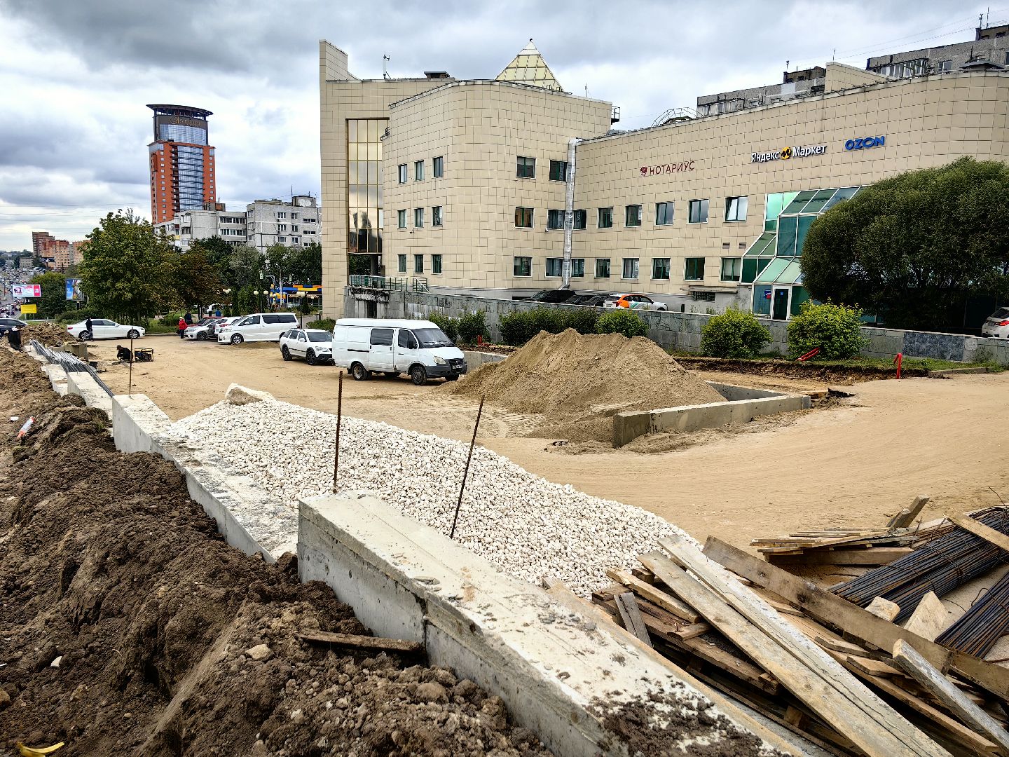 Проспект, комфорт, ремонт, лестница, сквер