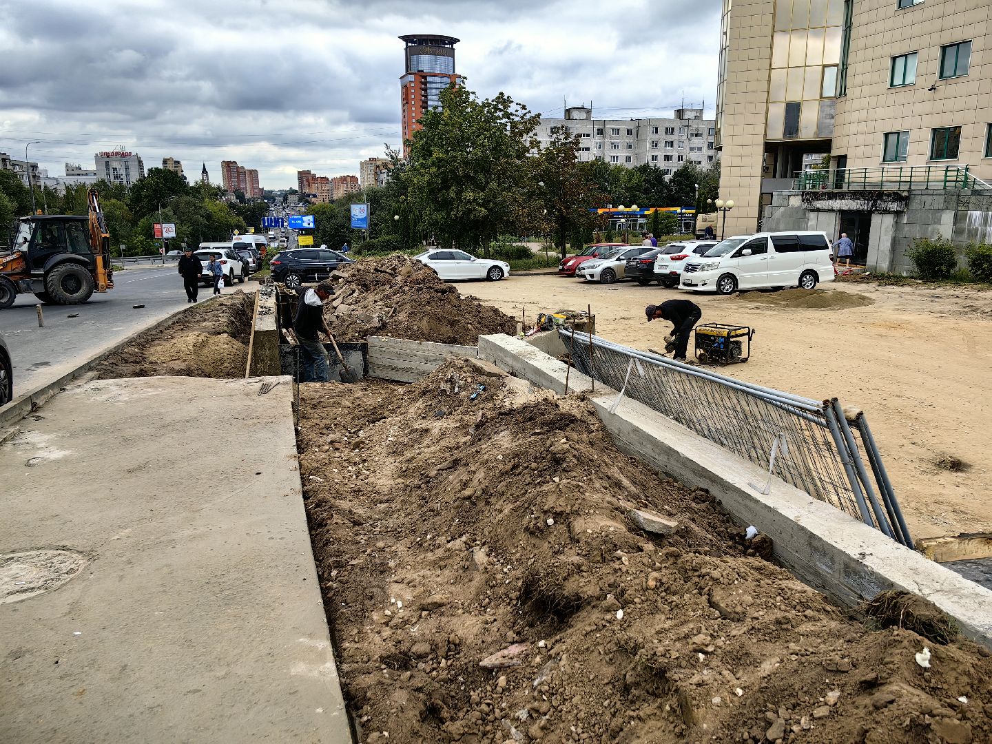 Проспект, комфорт, ремонт, лестница, сквер