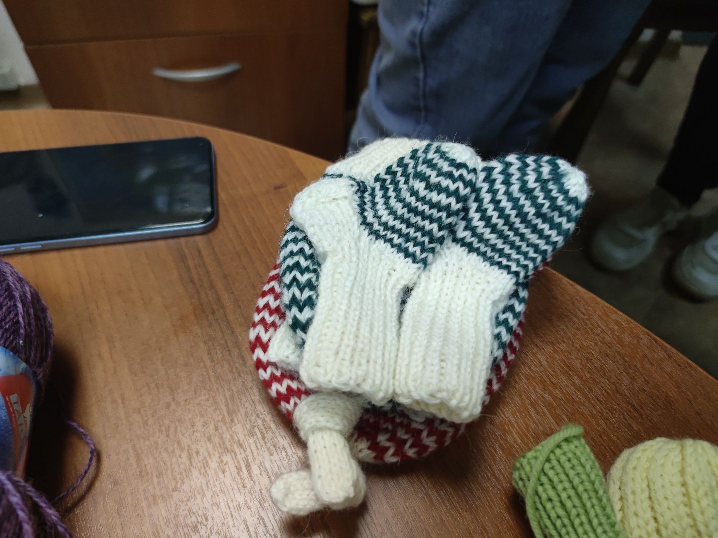 Вязание для недоношенных, благотворительность, 28 петель, союз женщин россии, Дубна