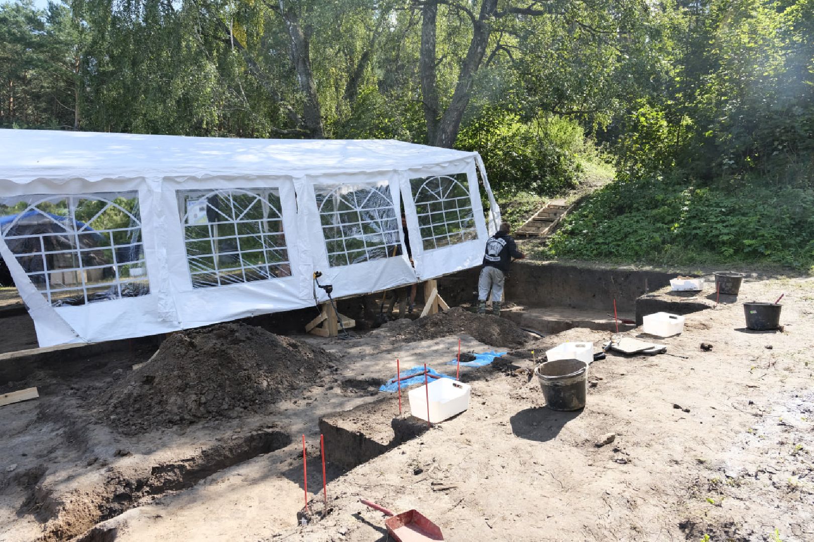 Пущино, археология