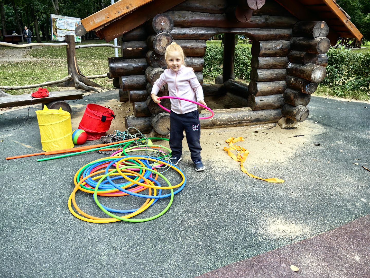 Цирк, развлечения, дети, парк, жонглирование