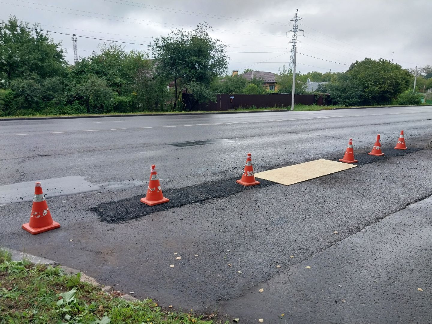 Коломна, дороги, новый асфальт, ямочный ремонт