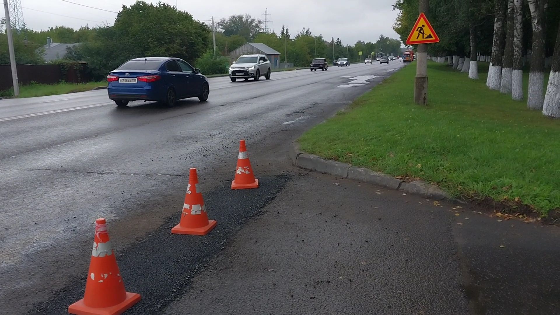 Коломна, дороги, новый асфальт, ямочный ремонт