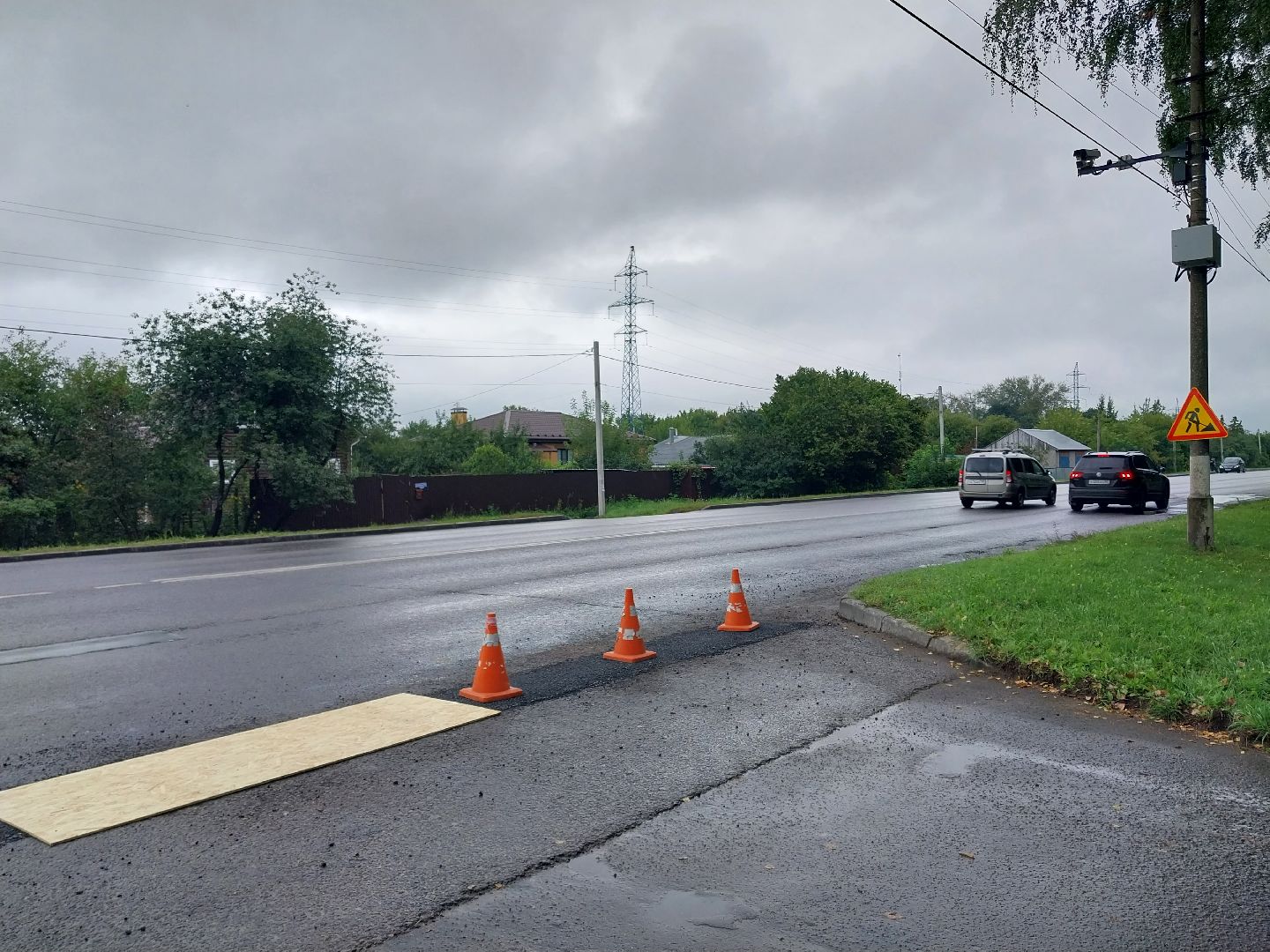 Коломна, дороги, новый асфальт, ямочный ремонт