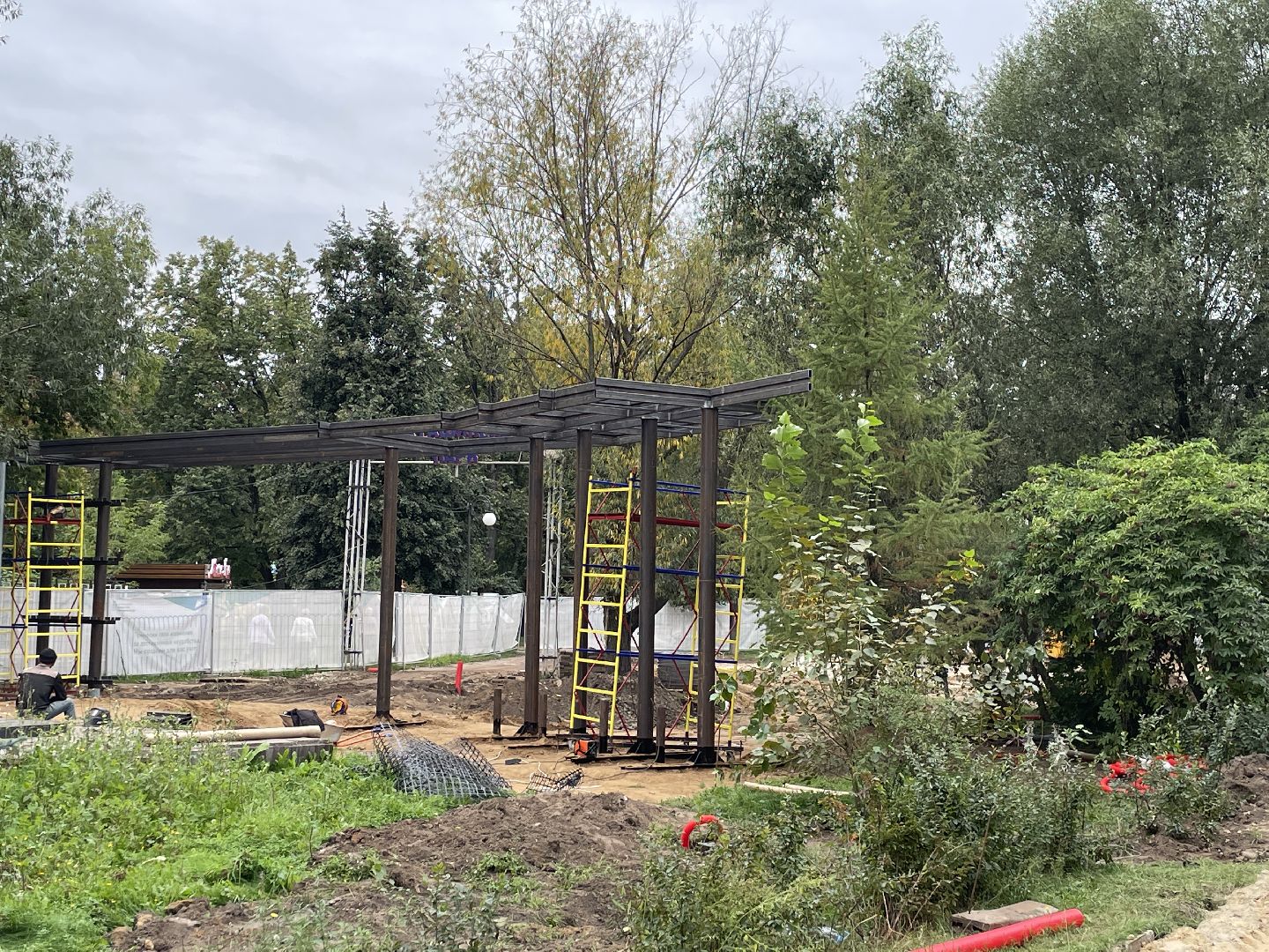 Парк, реконструкция, пруды, жители