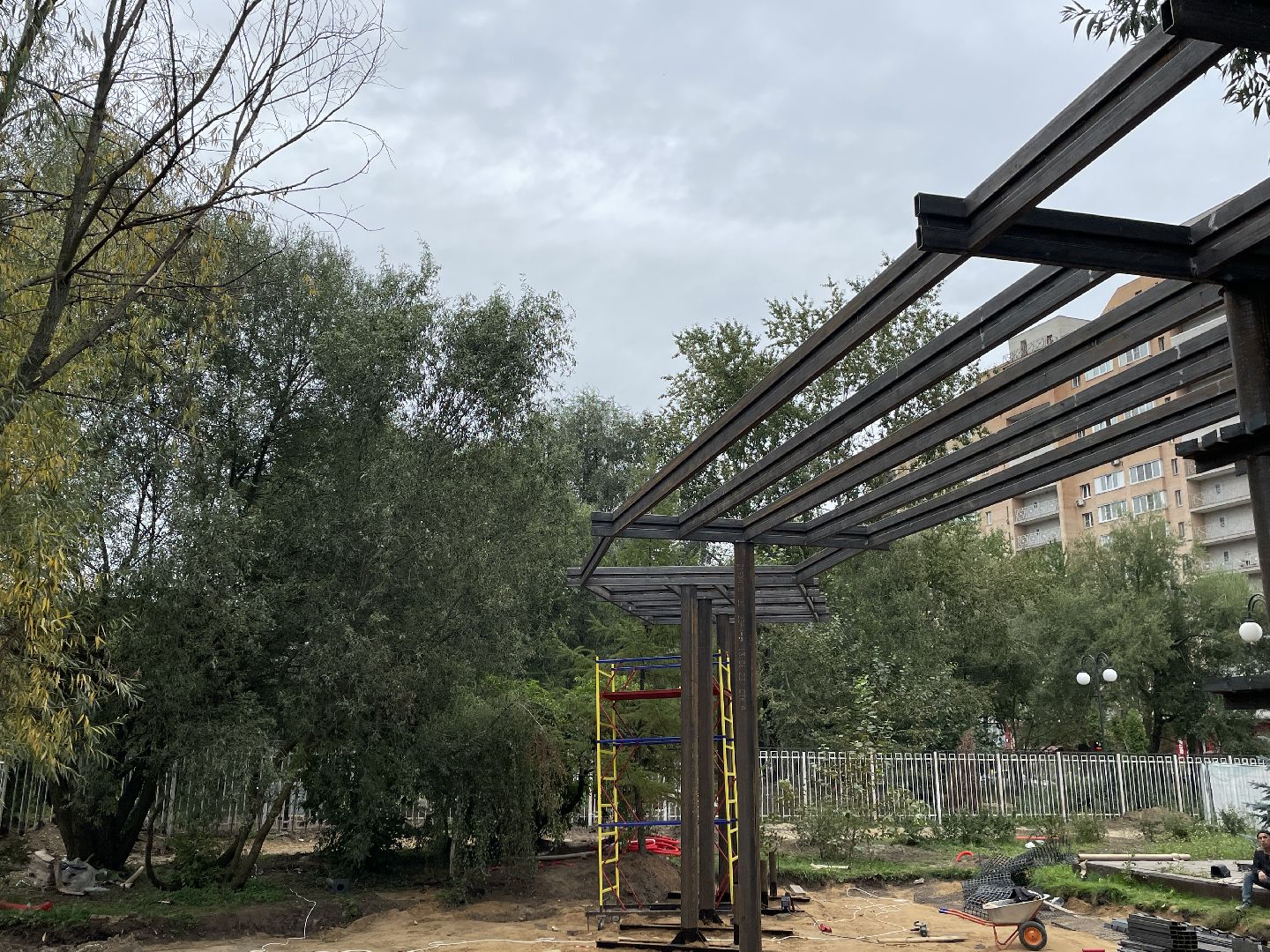 Парк, реконструкция, пруды, жители