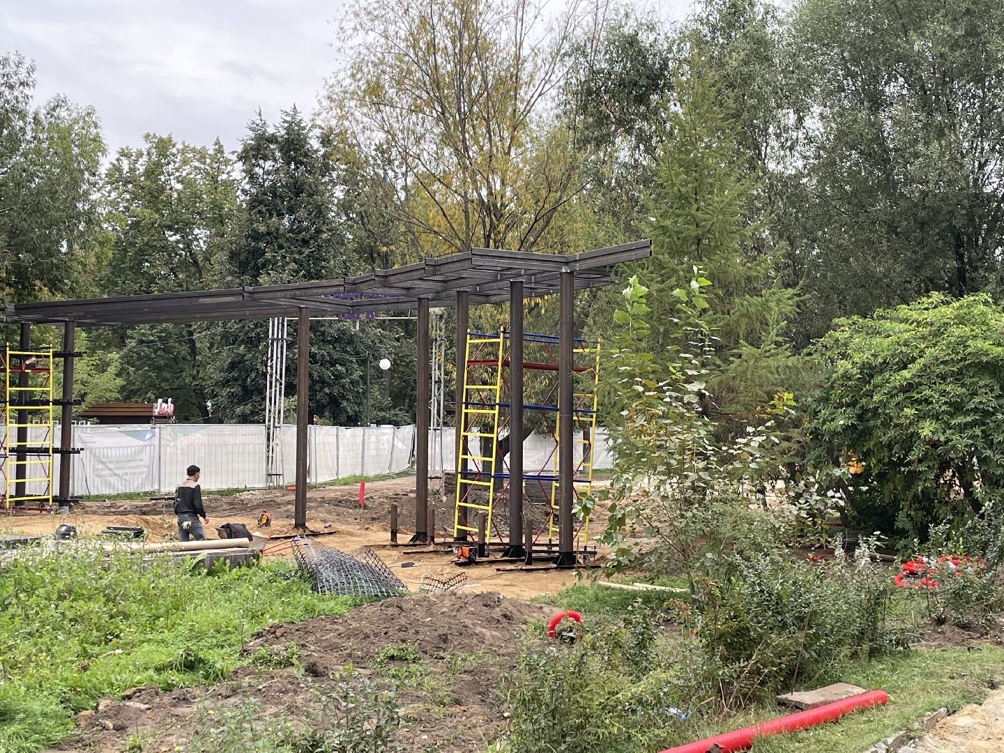 Парк, реконструкция, пруды, жители