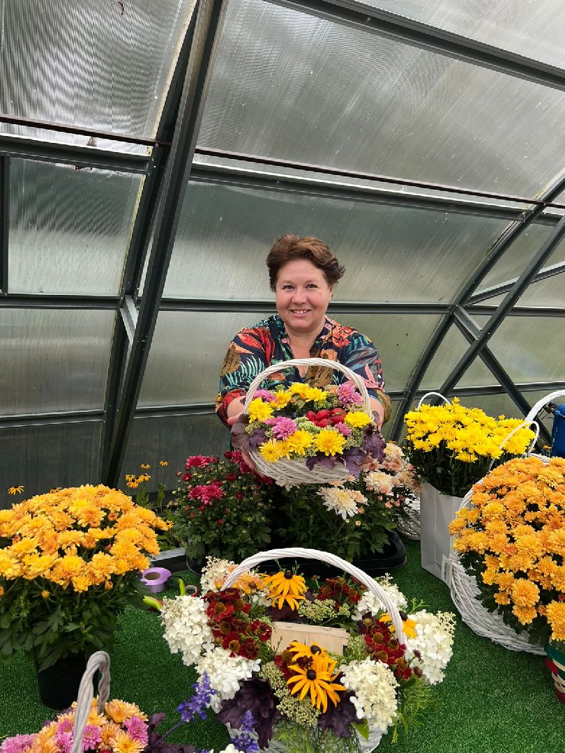 Звенигород, день знаний, цветочные композиции, садовый центр