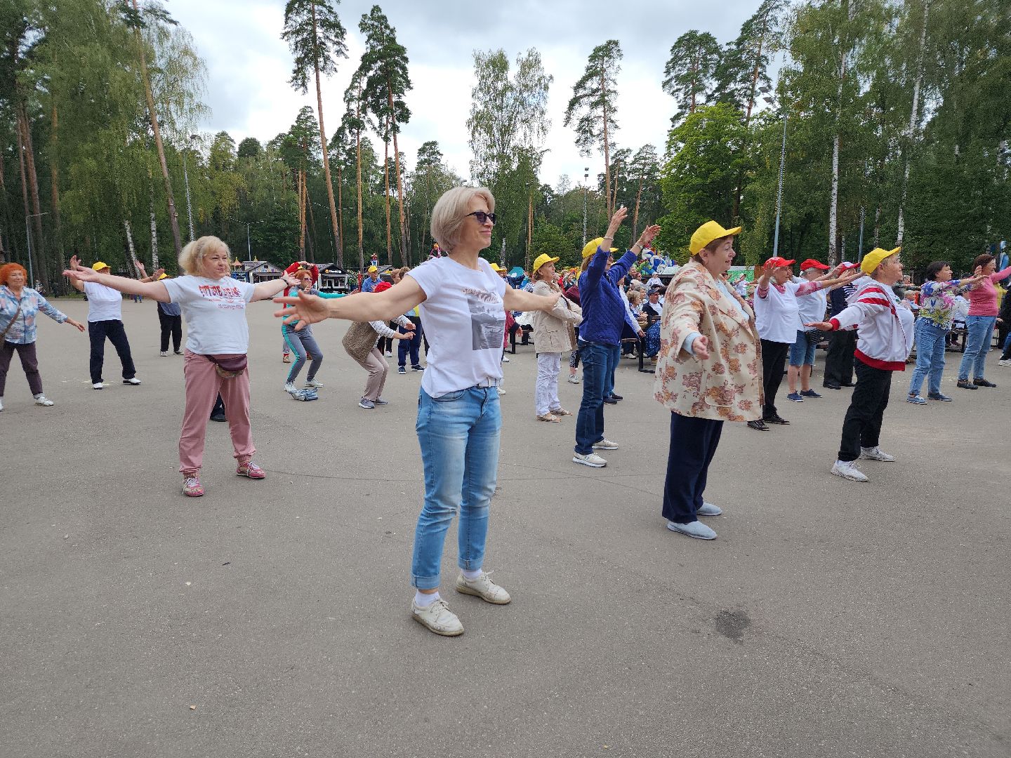 Активное долголетие, долголеты, зарядка, Ногинск, Богородский городской округ