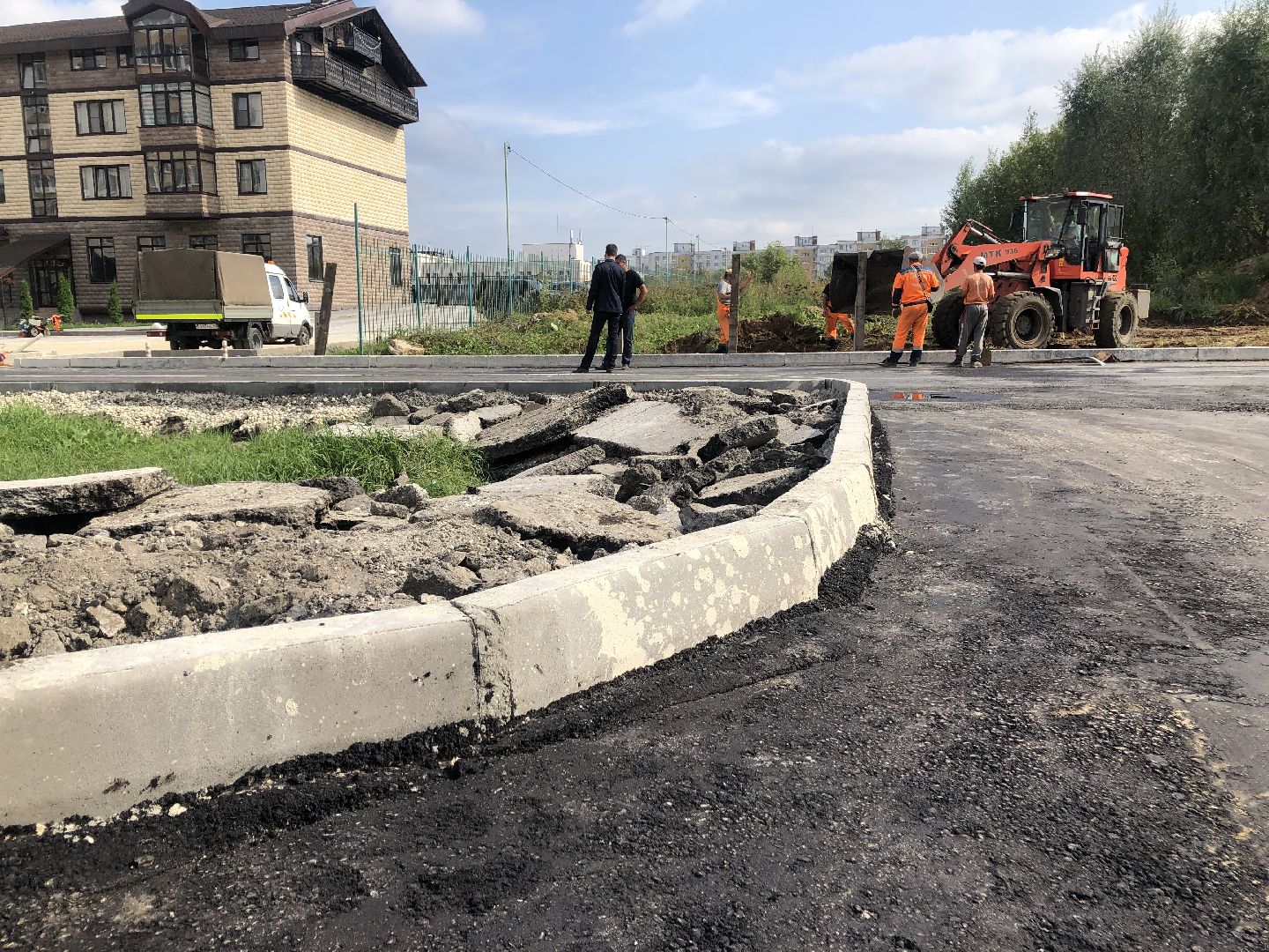 коломна, дороги, ремонт