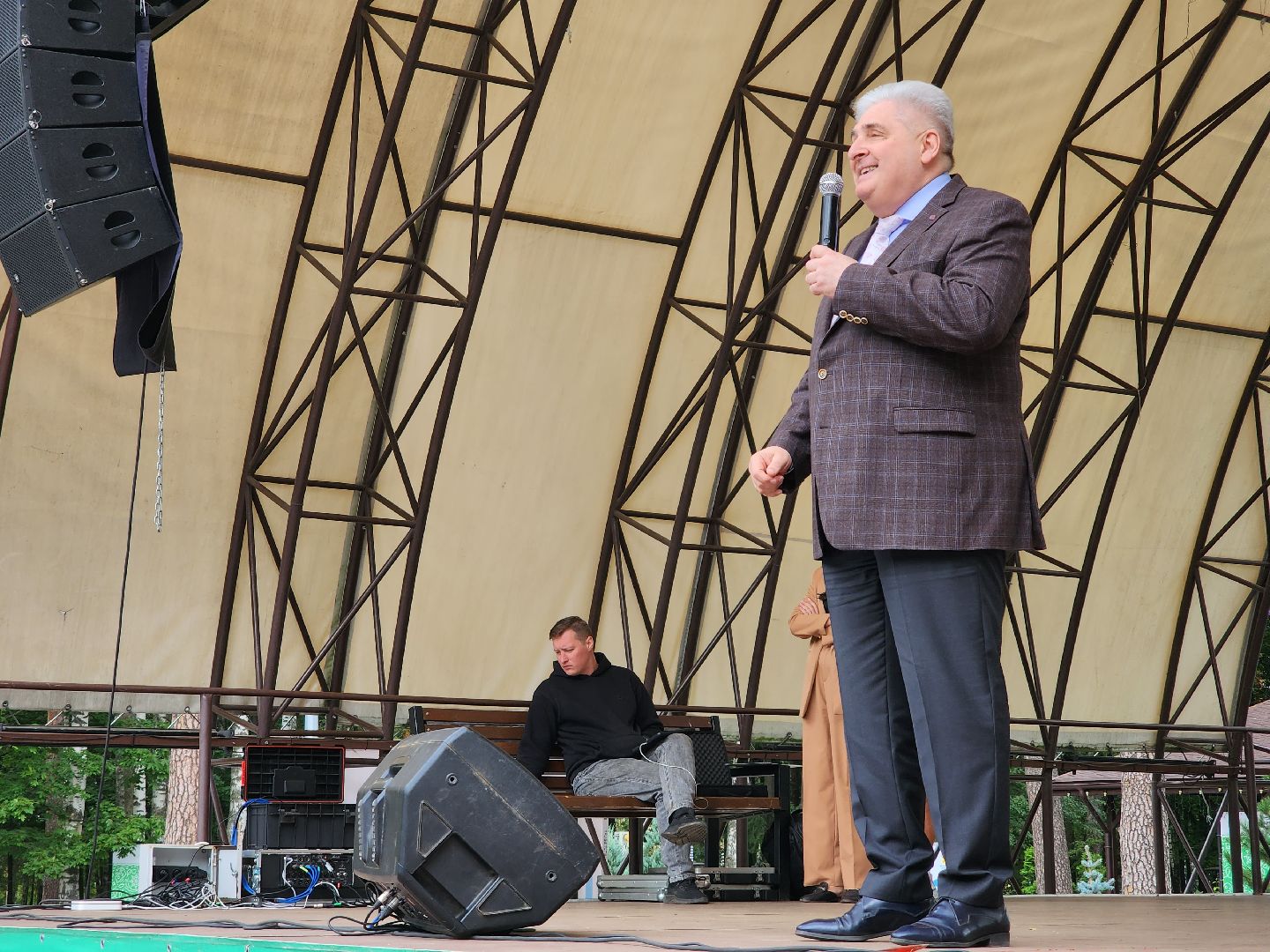 Активное долголетие, Зарядка долголетов, Центральный парк, Ногинск, Богородский городской округ