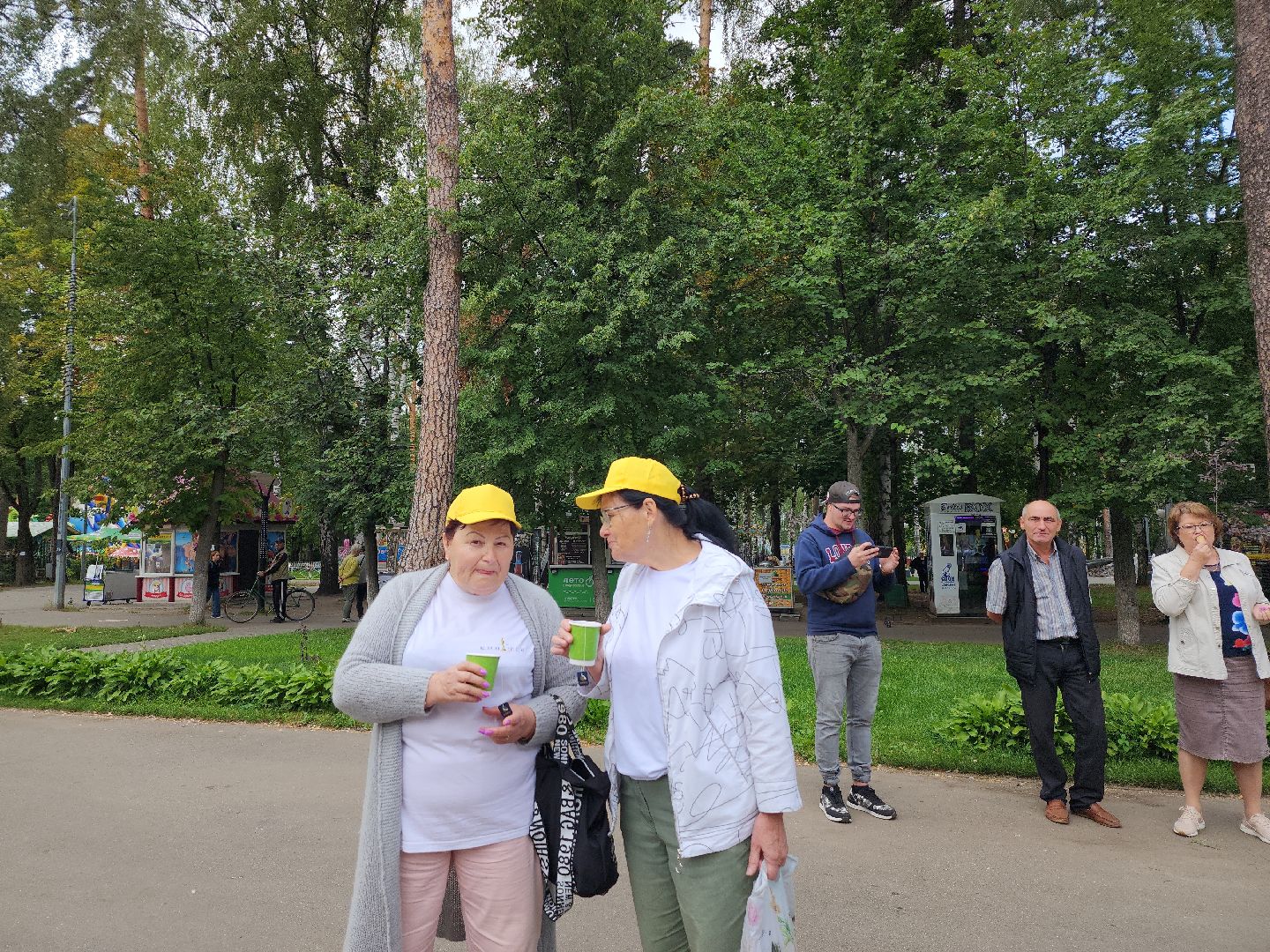 Активное долголетие, Зарядка долголетов, Центральный парк, Ногинск, Богородский городской округ