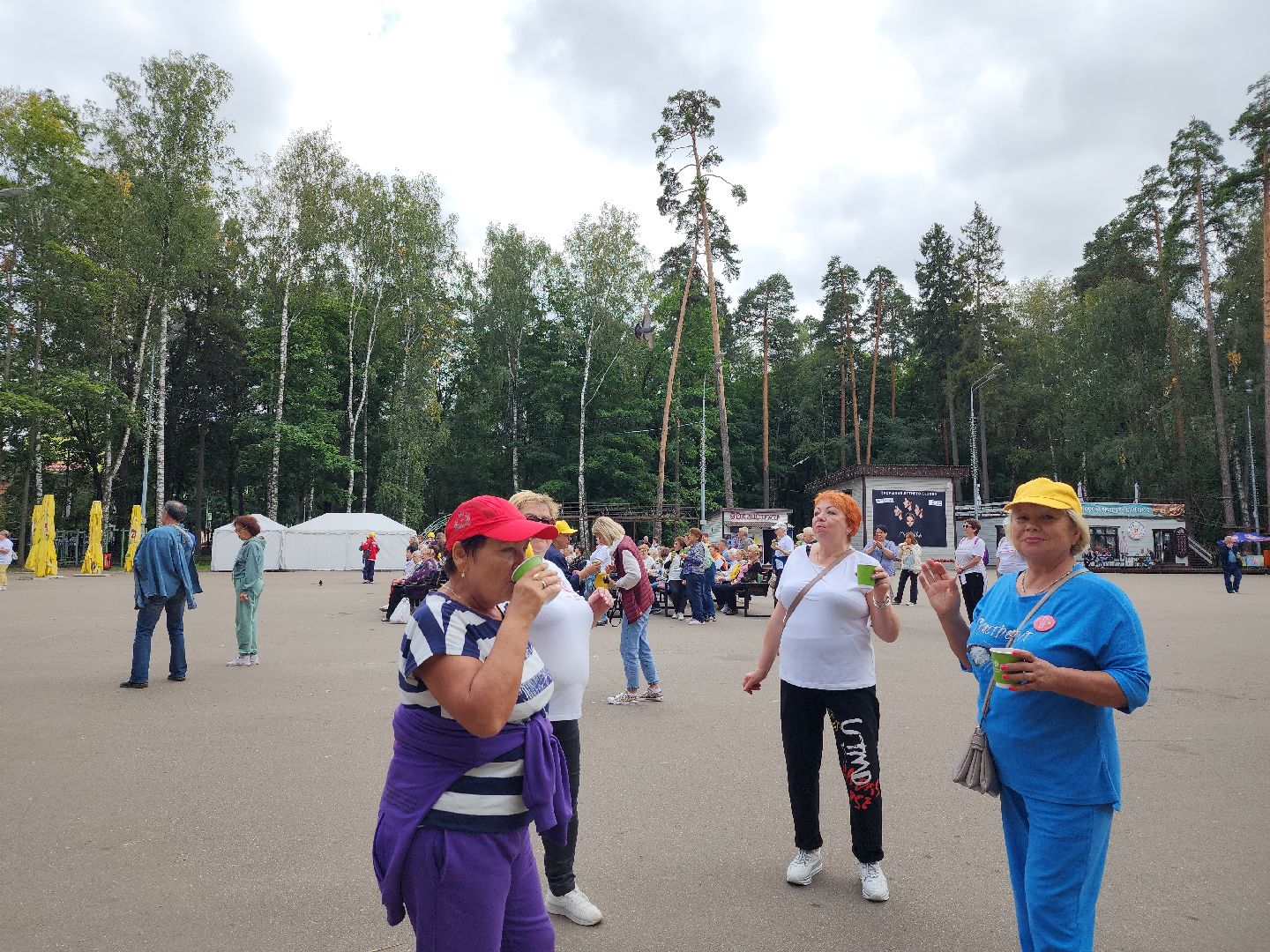 Активное долголетие, Зарядка долголетов, Центральный парк, Ногинск, Богородский городской округ