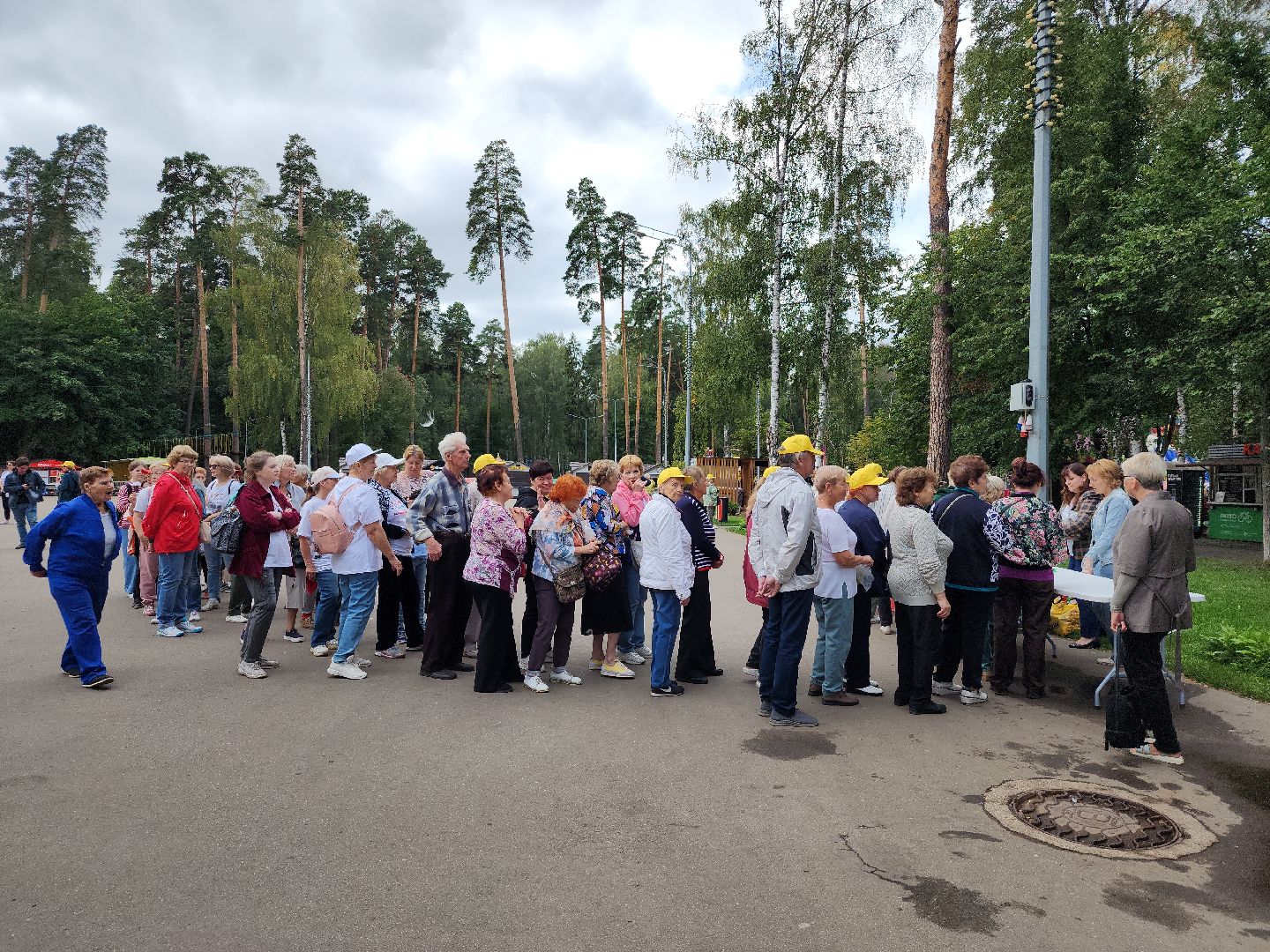 Активное долголетие, Зарядка долголетов, Центральный парк, Ногинск, Богородский городской округ