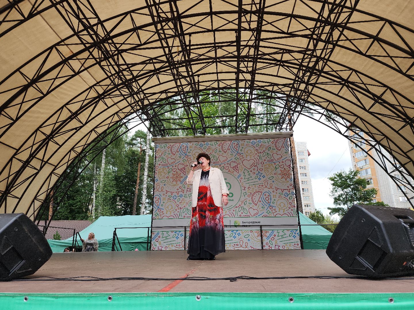 Активное долголетие, Зарядка долголетов, Центральный парк, Ногинск, Богородский городской округ