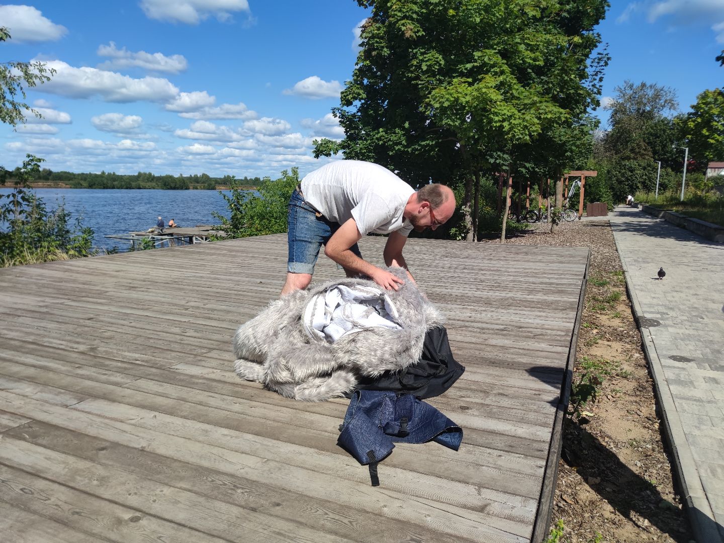 Ростовые куклы, костюм, Дубна, праздник