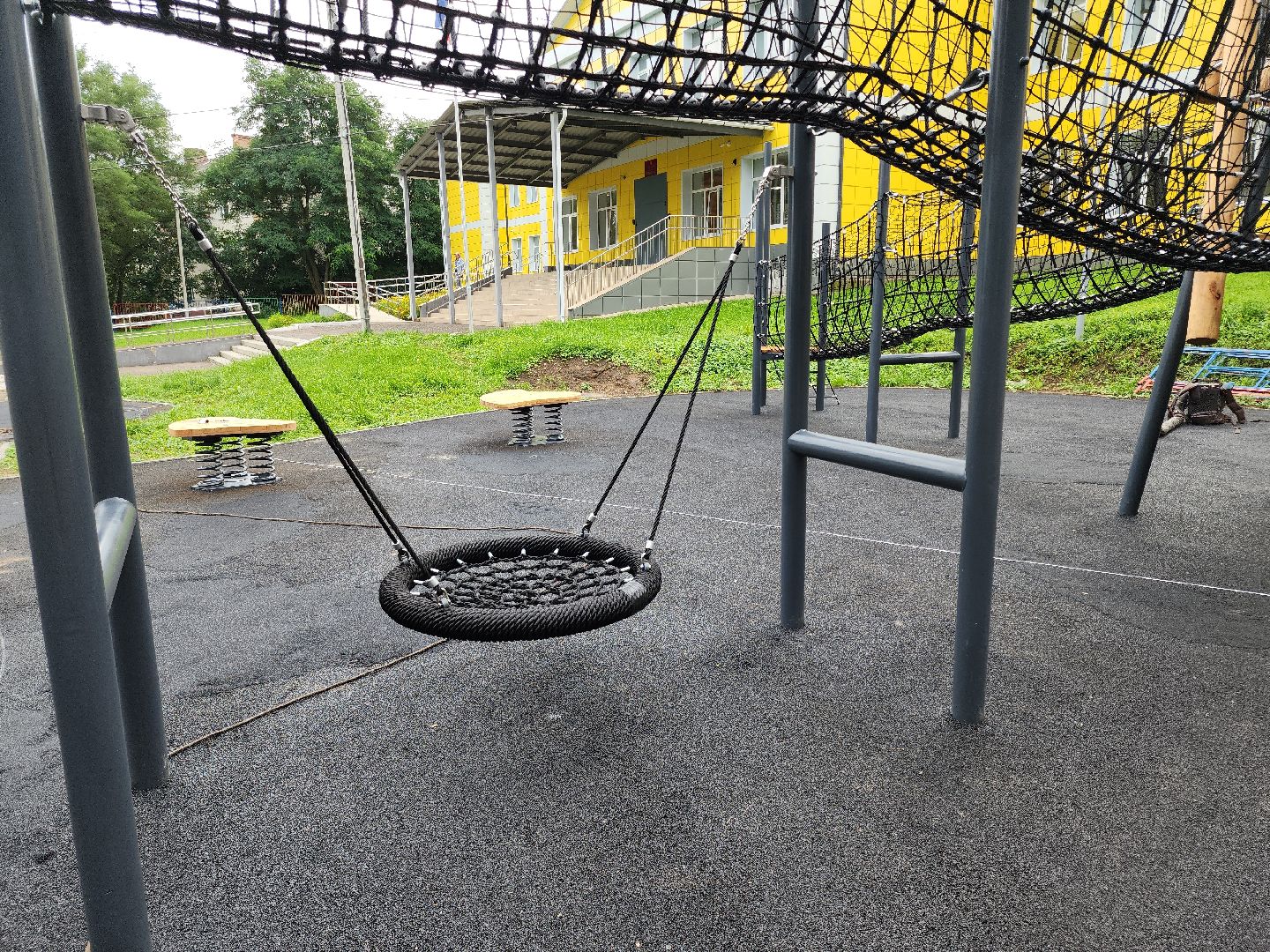 Кашира, СОШ№3, детская площадка, игровой комплекс, губернатор воробьев,