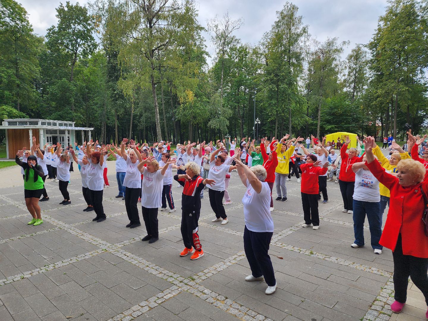 активное долголетие, танцы, коломна, егорьевск, Кривякино, зарядка долголетов,