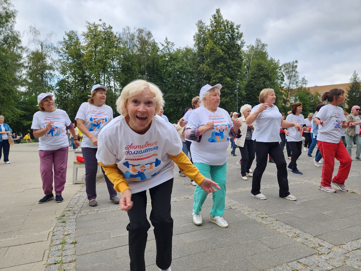 активное долголетие, танцы, коломна, егорьевск, Кривякино, зарядка долголетов,