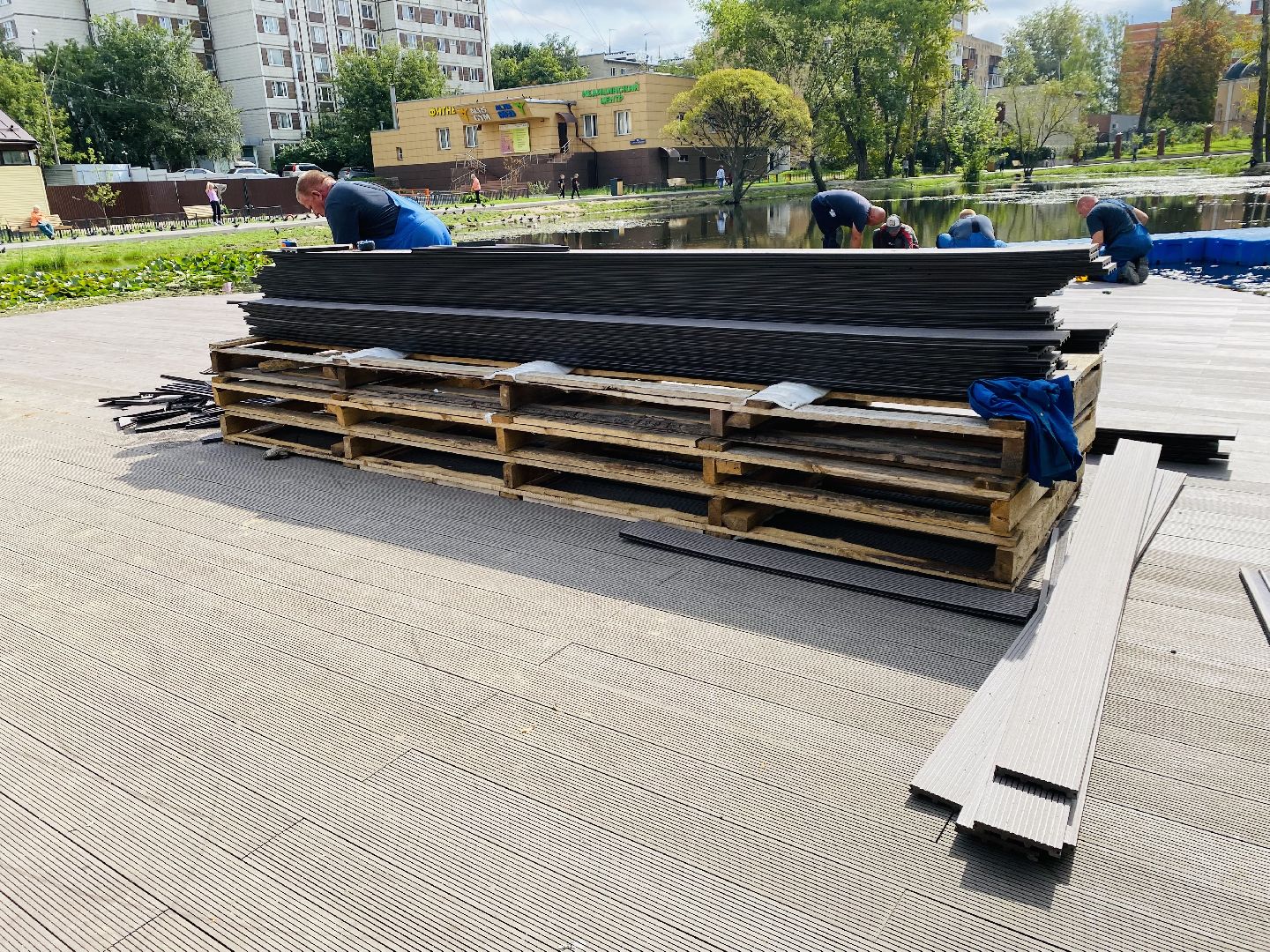 Балашиха, станция Кучино, МЦД-4, реконструкция, Благоустройство