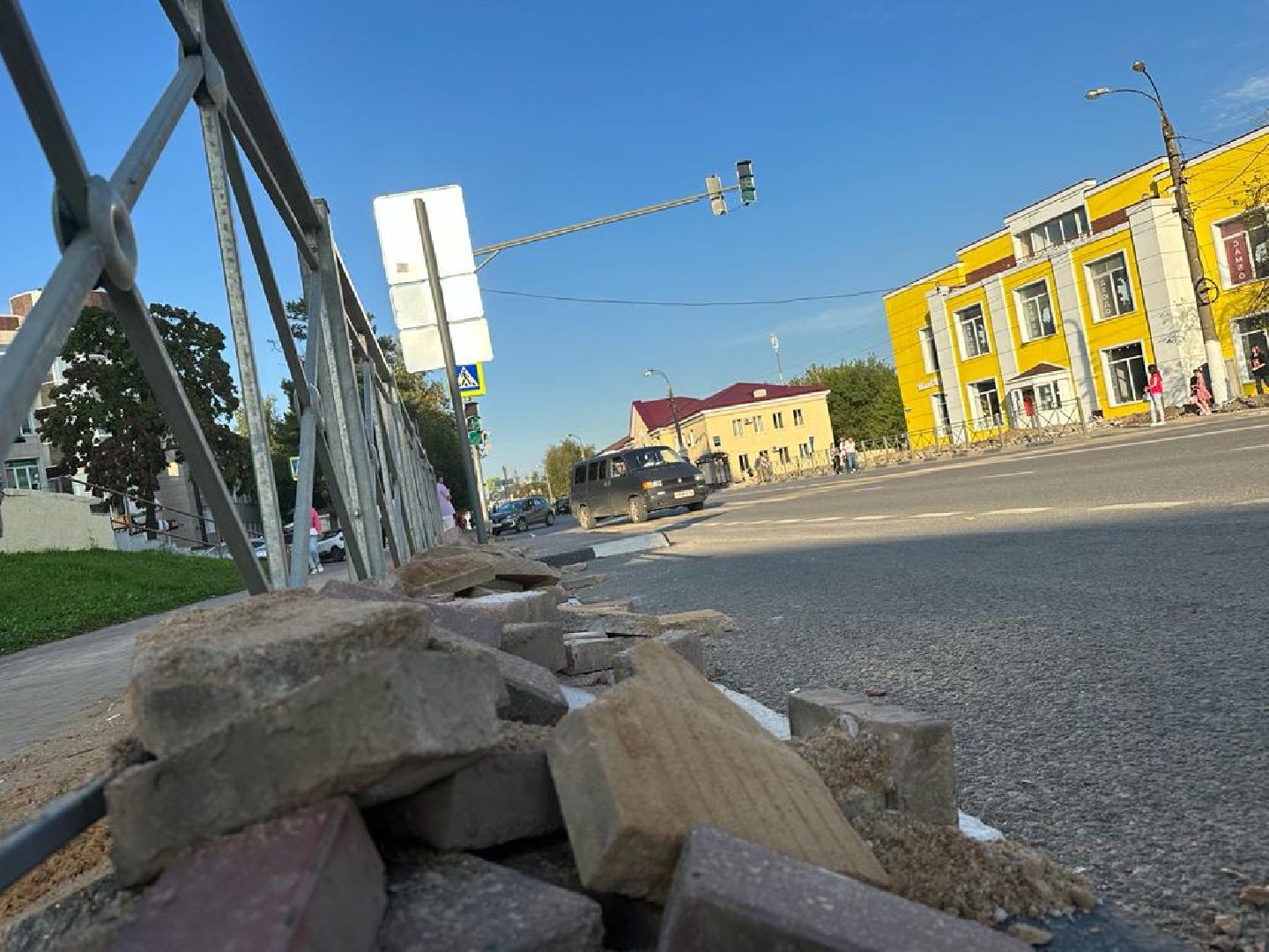 Наружное освещение в Наро-Фоминске, опоры уличного освещения, светлый город, наро-фоминск,