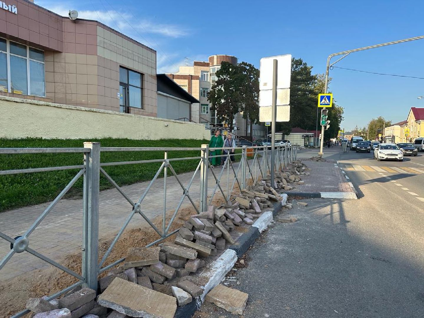 Наружное освещение в Наро-Фоминске, опоры уличного освещения, светлый город, наро-фоминск,