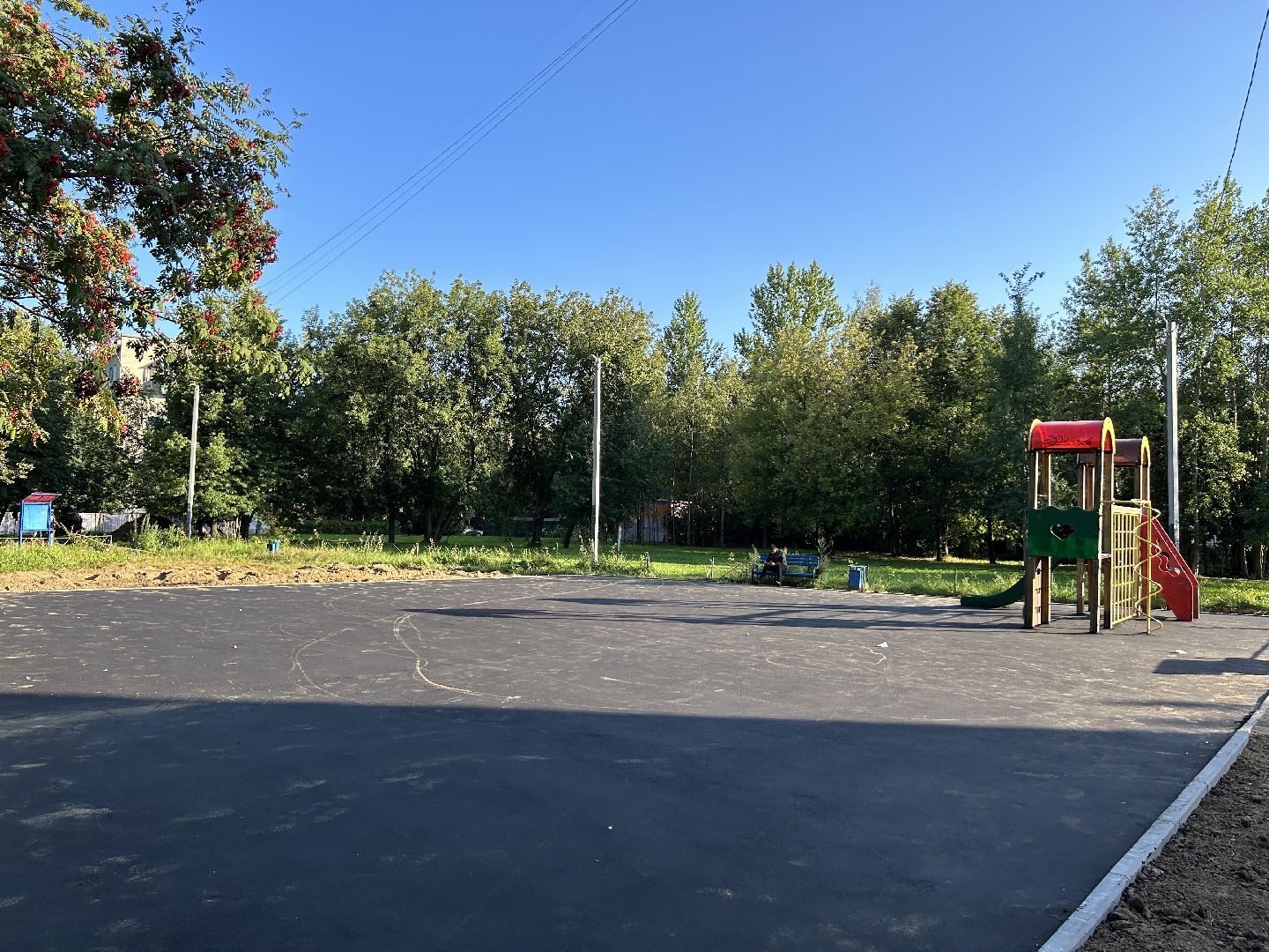 благоустройство дворов, детская игровая площадка, Фрязино
