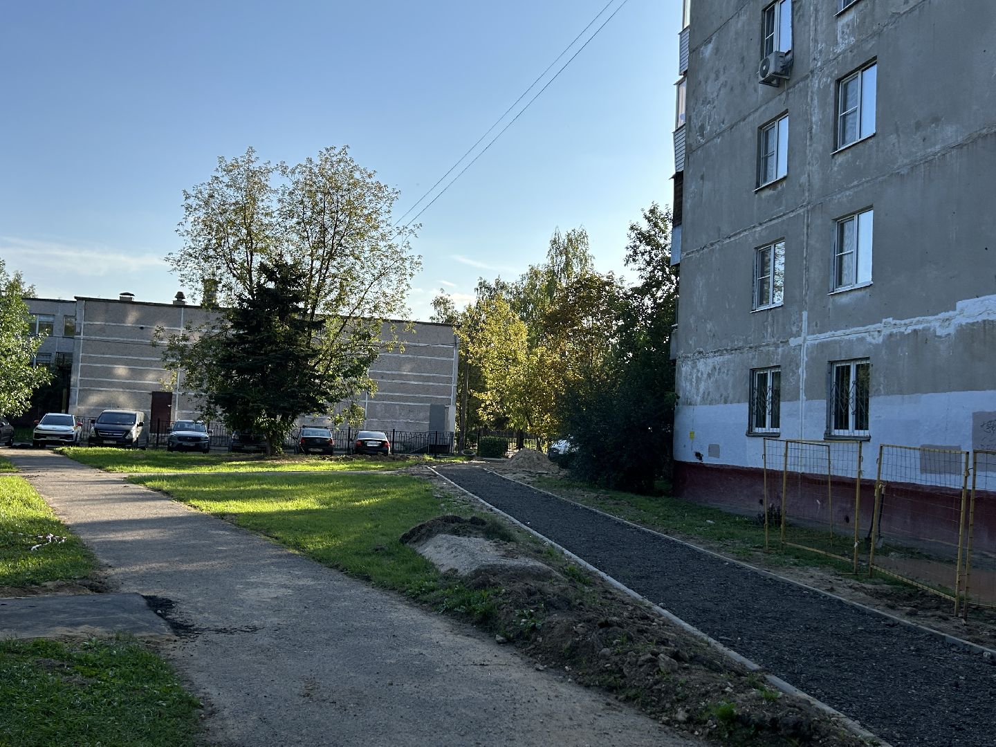 благоустройство дворов, детская игровая площадка, Фрязино