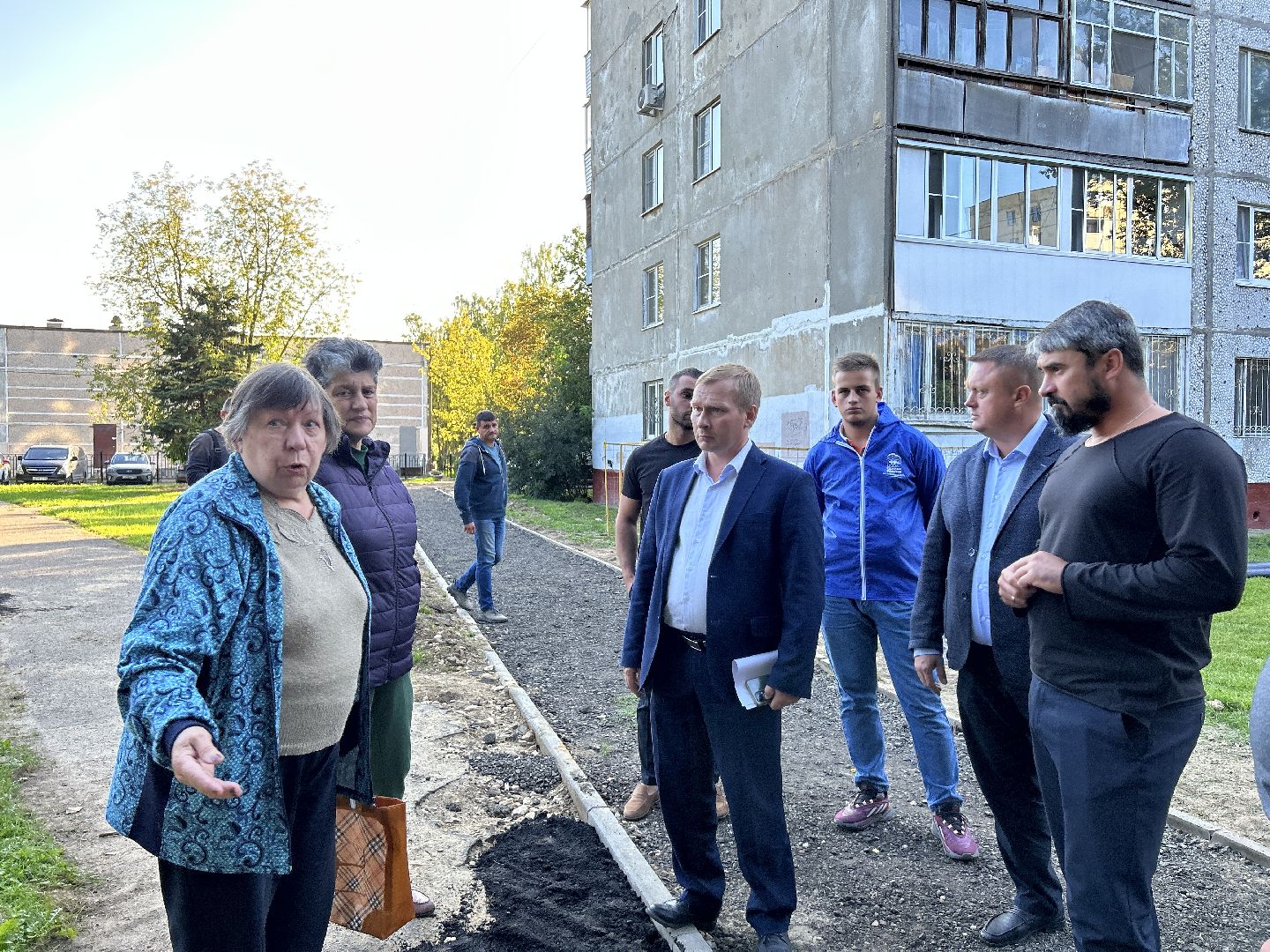 благоустройство дворов, детская игровая площадка, Фрязино