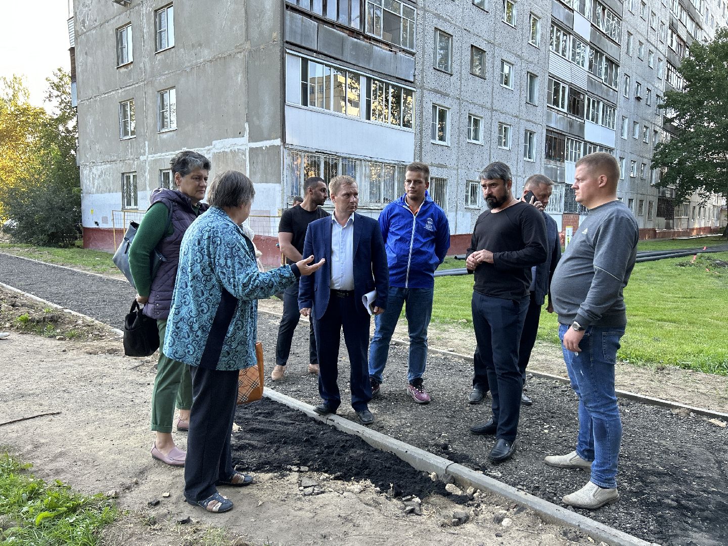 благоустройство дворов, детская игровая площадка, Фрязино